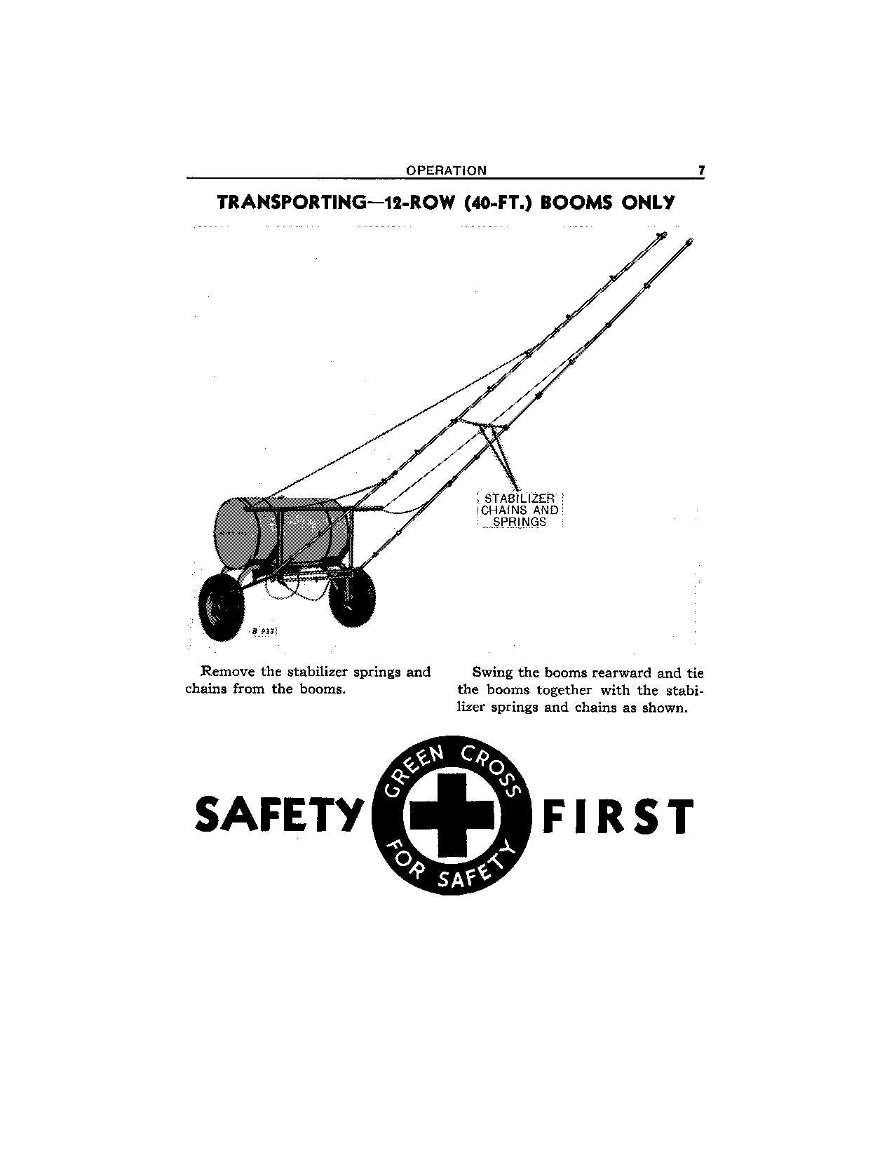 JOHN DEERE 31 SPRÜHGERÄT-BEDIENUNGSANLEITUNG