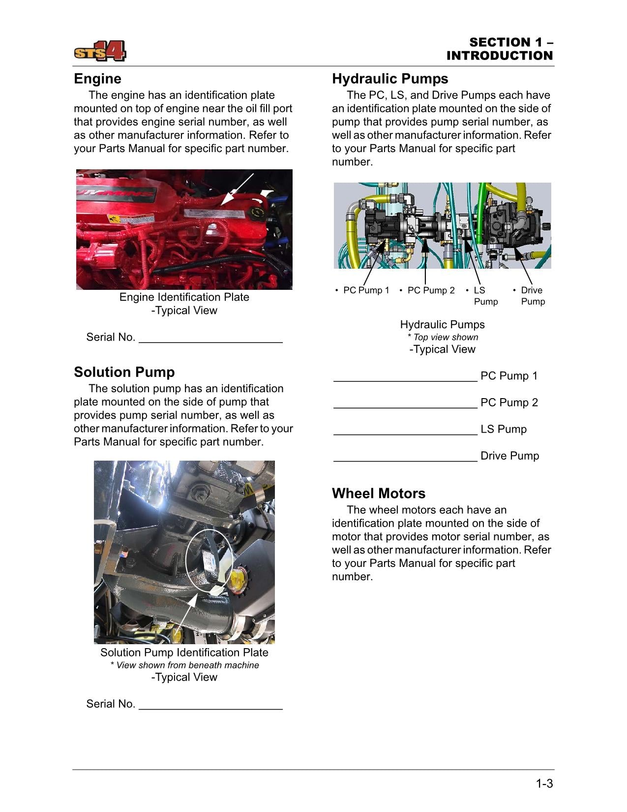 JOHN DEERE STS14 SPRAYER OPERATORS MANUAL