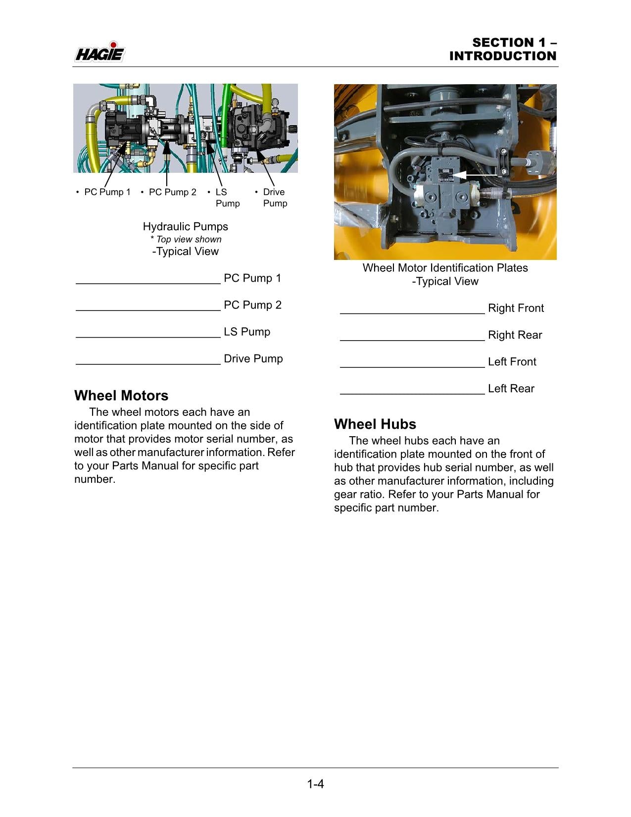 JOHN DEERE STS10  STS12 SPRAYER OPERATORS MANUAL