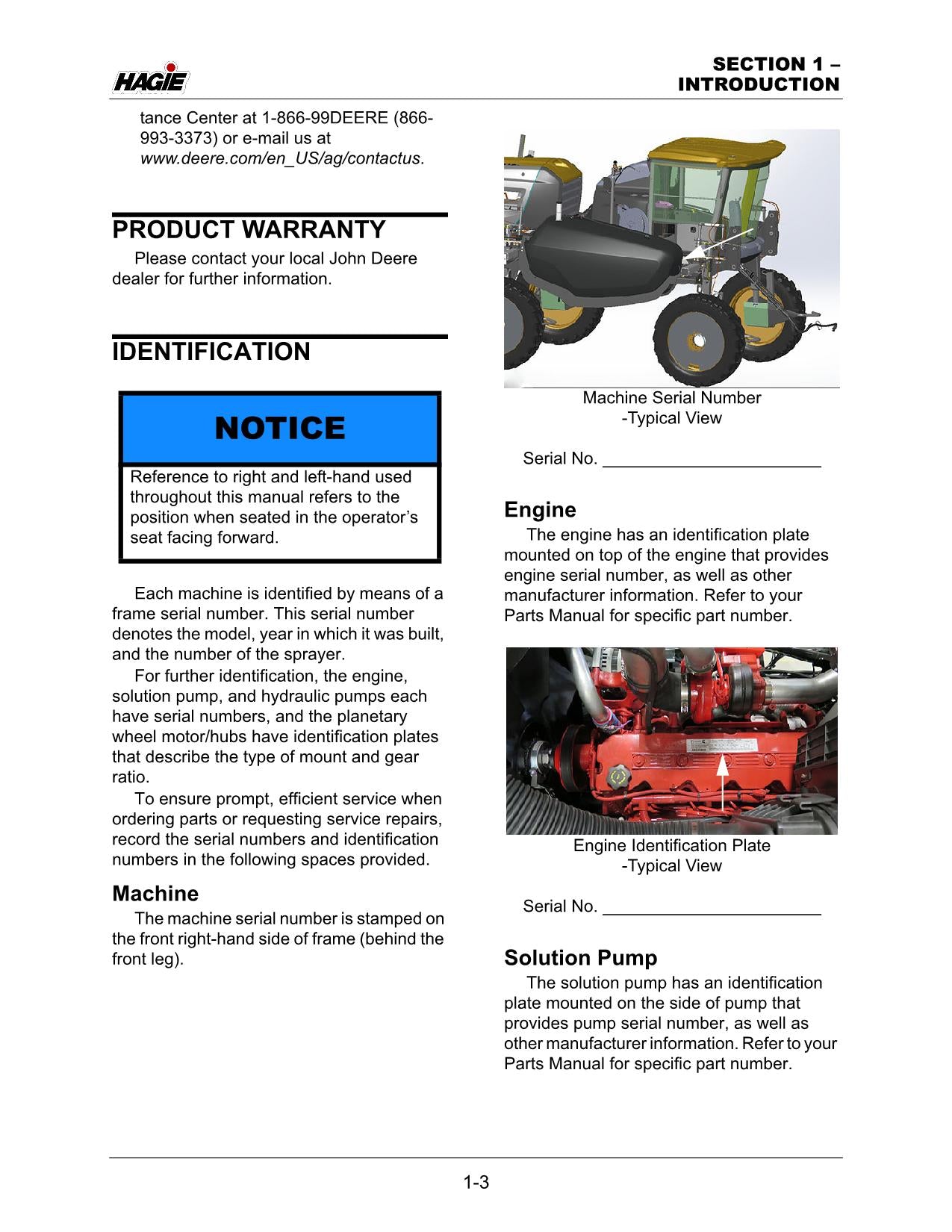 JOHN DEERE DTS10 SPRÜHGERÄT BEDIENUNGSANLEITUNG #4