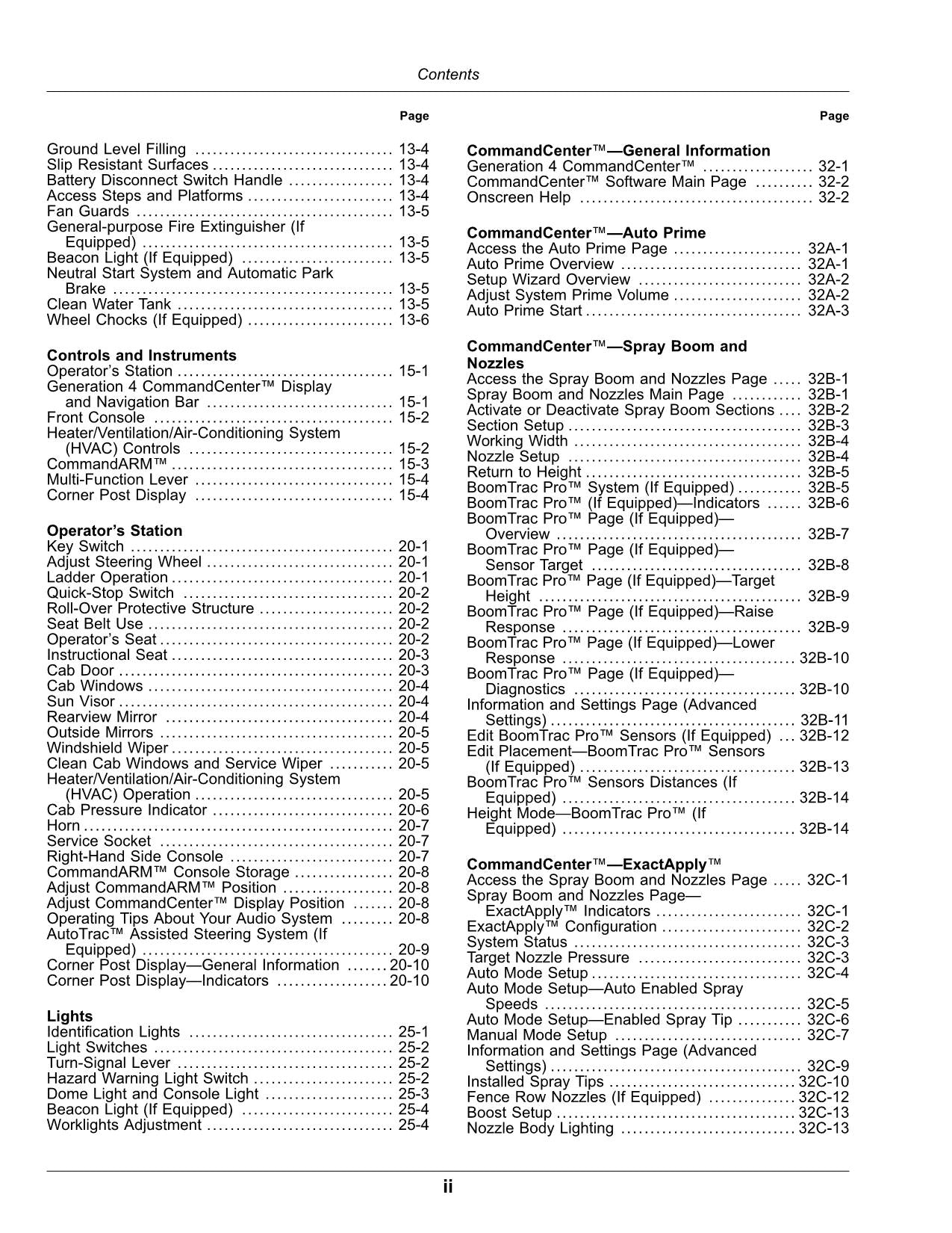 JOHN DEERE M4025 SPRAYER OPERATORS MANUAL #2