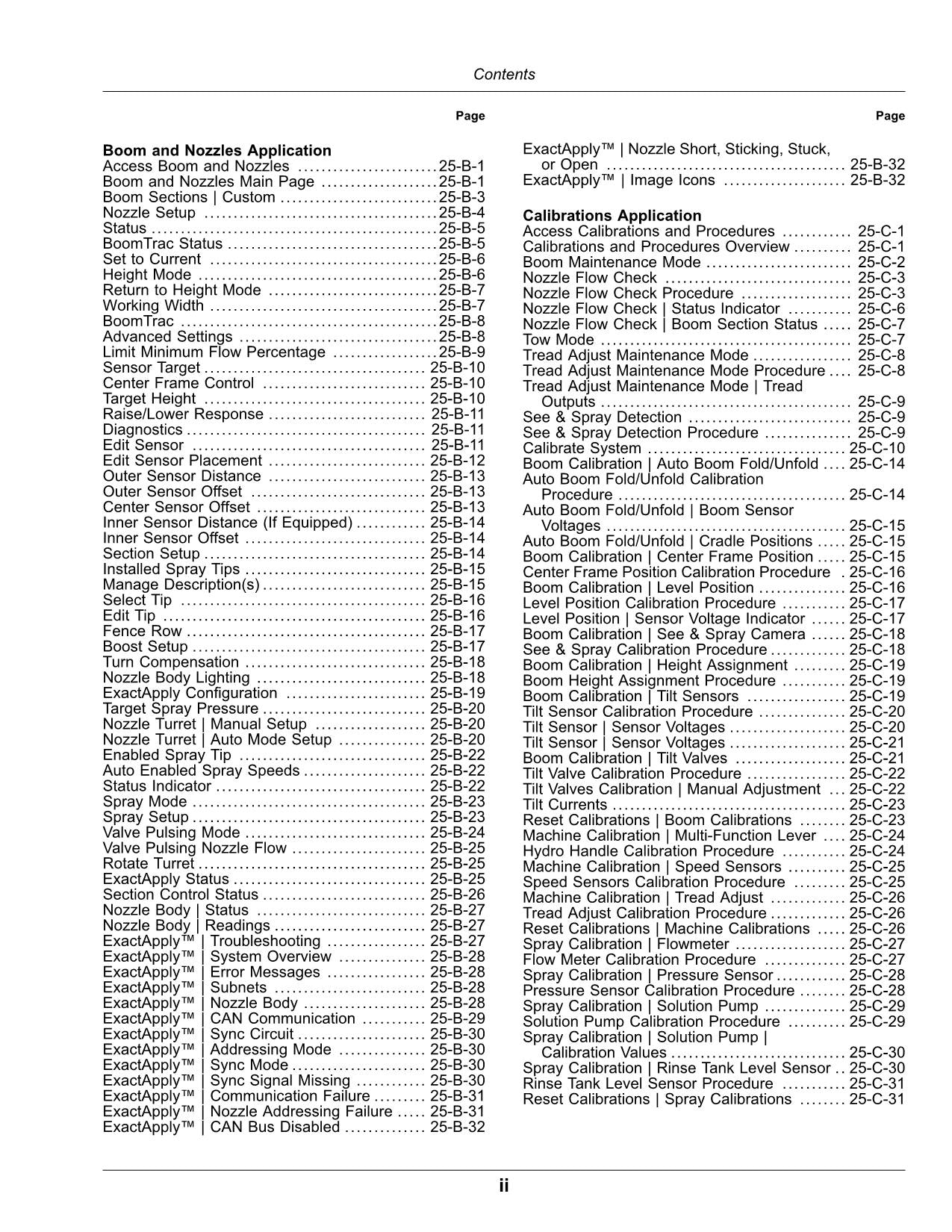 JOHN DEERE 612R  412R  410R SPRAYER OPERATORS MANUAL