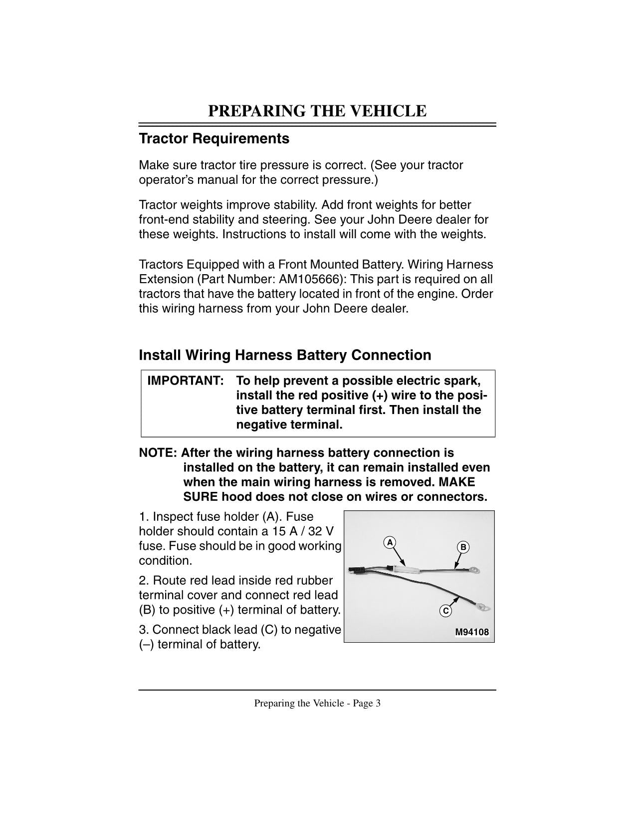 JOHN DEERE 15 GALLON SPRAYER OPERATORS MANUAL #2