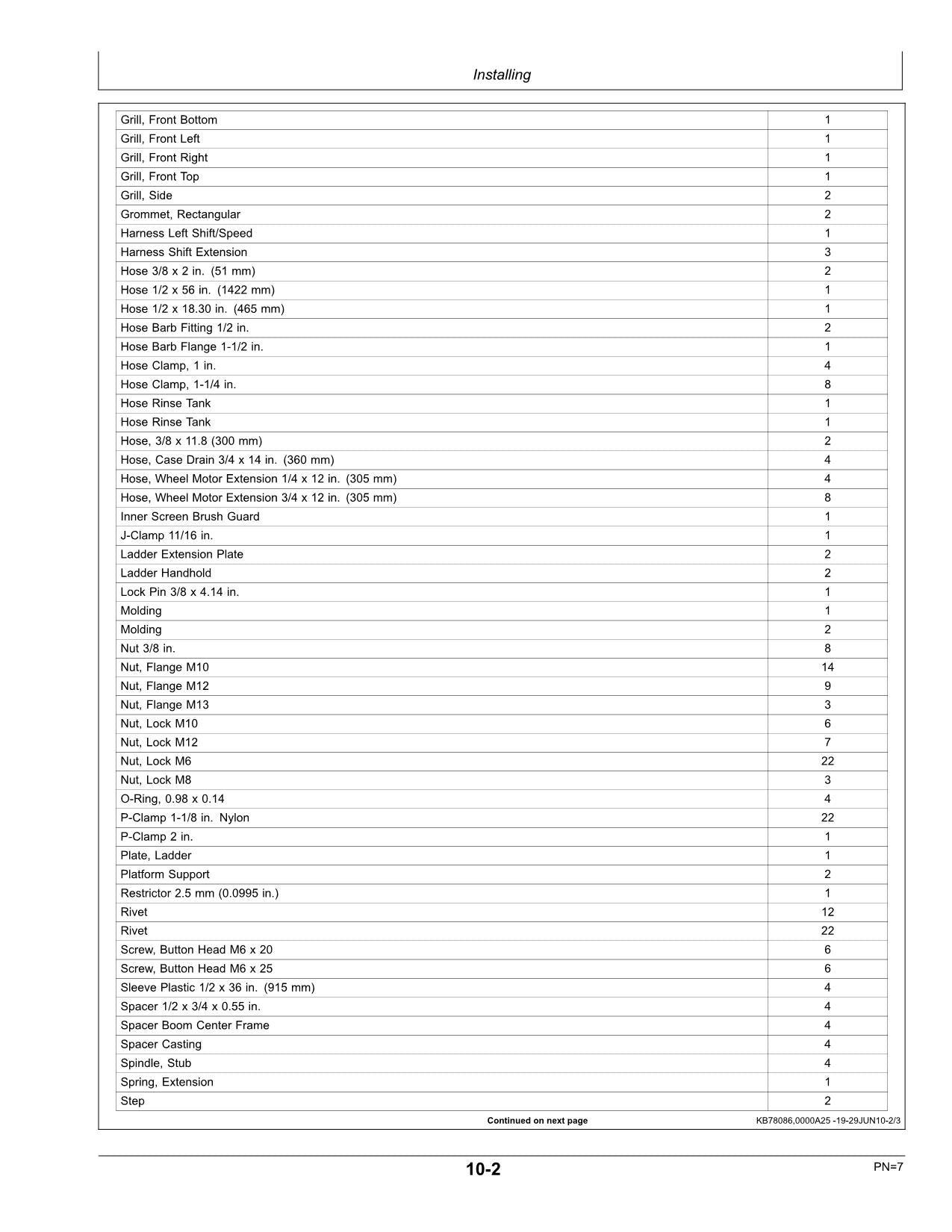 JOHN DEERE 4730 SPRAYER OPERATORS MANUAL #3