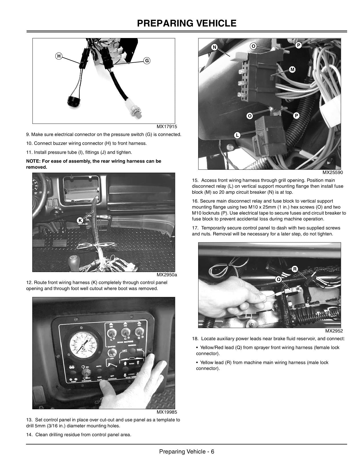 JOHN DEERE HD200 SPRAYER OPERATORS MANUAL