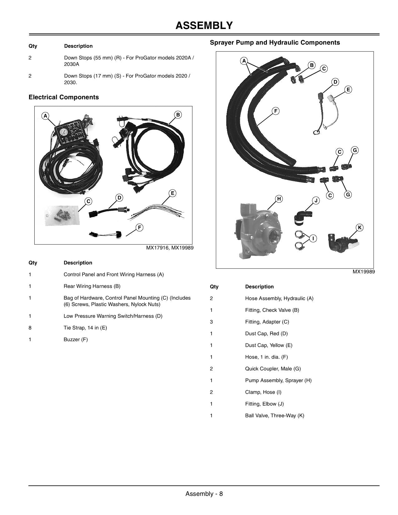 JOHN DEERE HD200 SPRAYER OPERATORS MANUAL