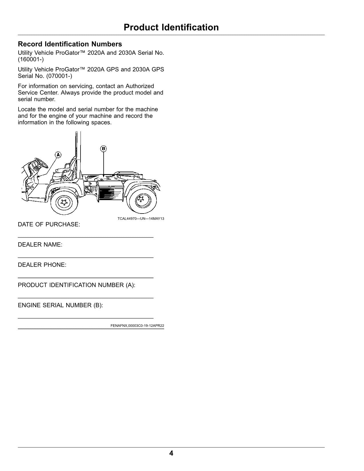 JOHN DEERE 2030A GPS 2030A 2020A 2020A EFI 2020A GPS SPRAYER OPERATOR MANUAL