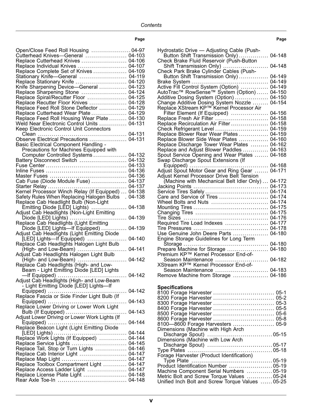 JOHN DEERE 8200 8300 8100 8600 8400 8500 HARVESTER OPERATORS MANUAL #2