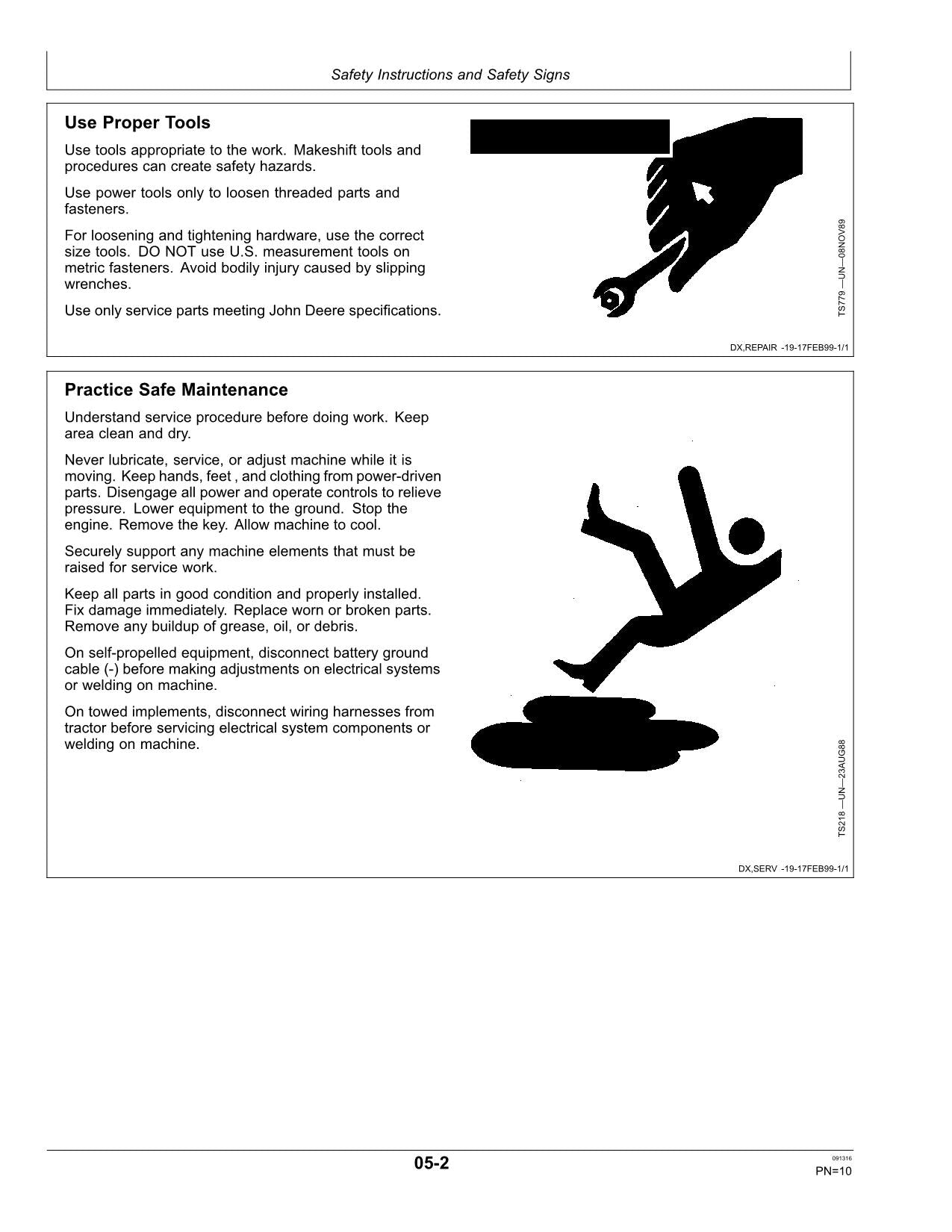 JOHN DEERE 4LZ-7 C110 COMBINE OPERATOR MANUAL