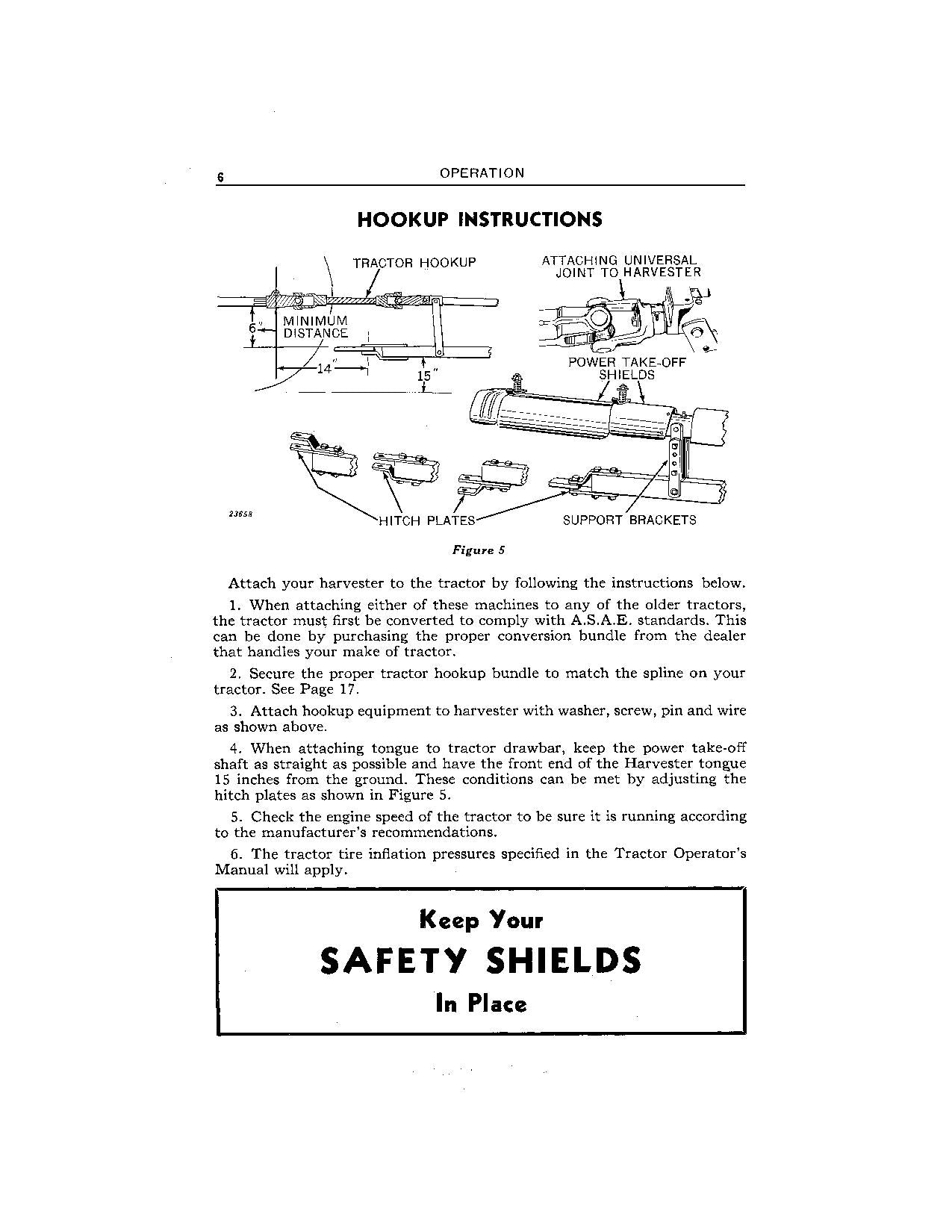 JOHN DEERE 72 74 HARVESTER OPERATORS MANUAL