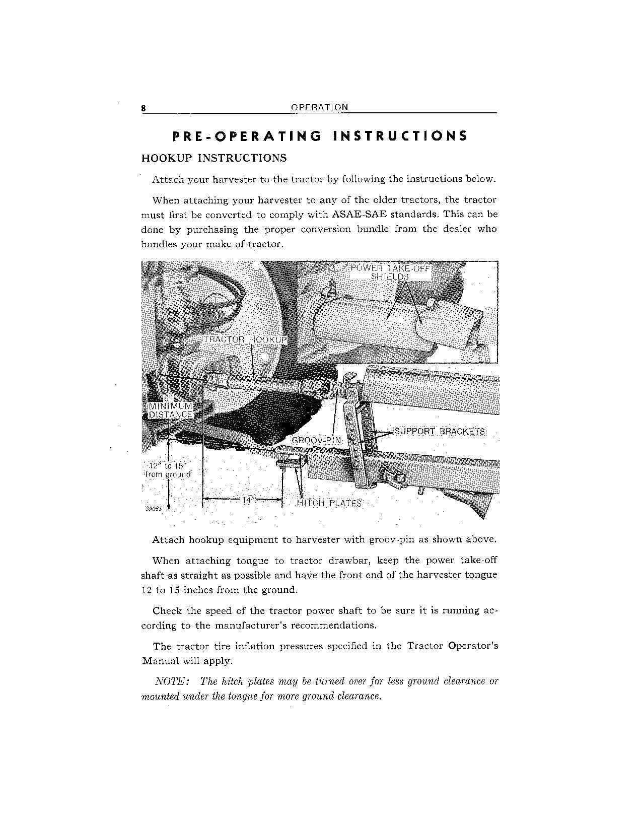 JOHN DEERE 8 HARVESTER OPERATORS MANUAL #1