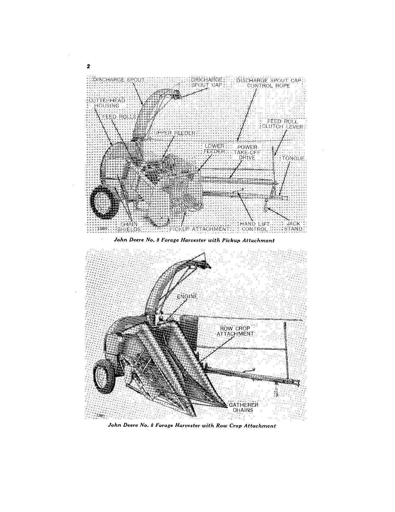 JOHN DEERE 8 HARVESTER OPERATORS MANUAL #1