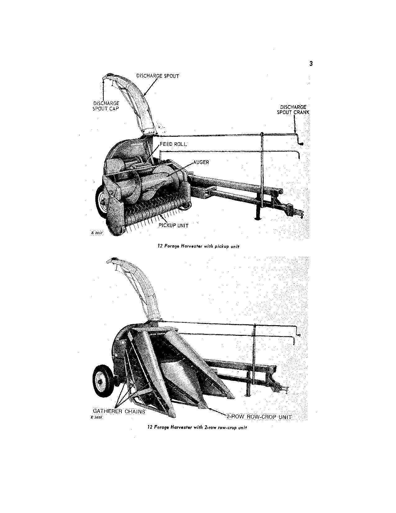 JOHN DEERE 12 HARVESTER OPERATORS MANUAL