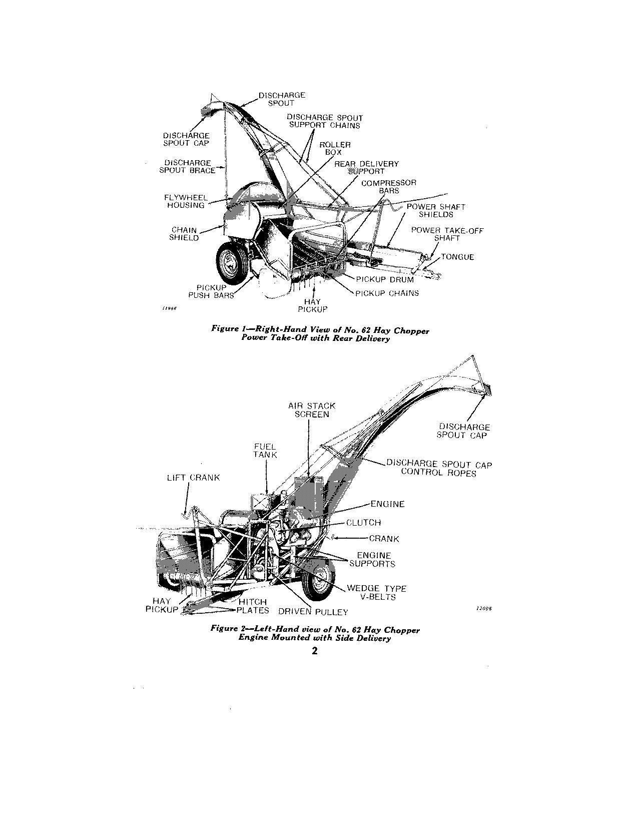 JOHN DEERE 62 64 HARVESTER OPERATORS MANUAL