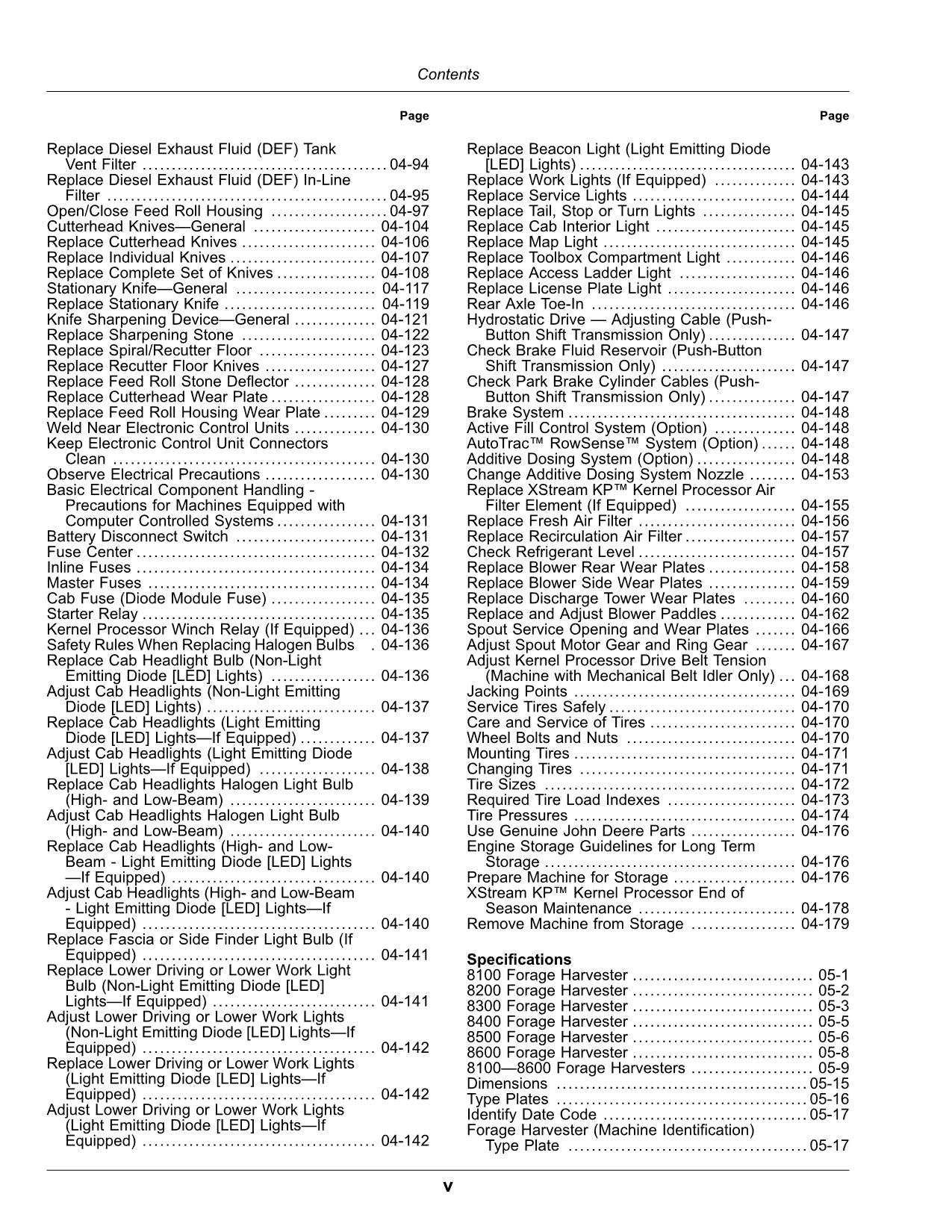 JOHN DEERE 8100 8200 8300 8400 8500 8600  HARVESTER OPERATORS MANUAL #3