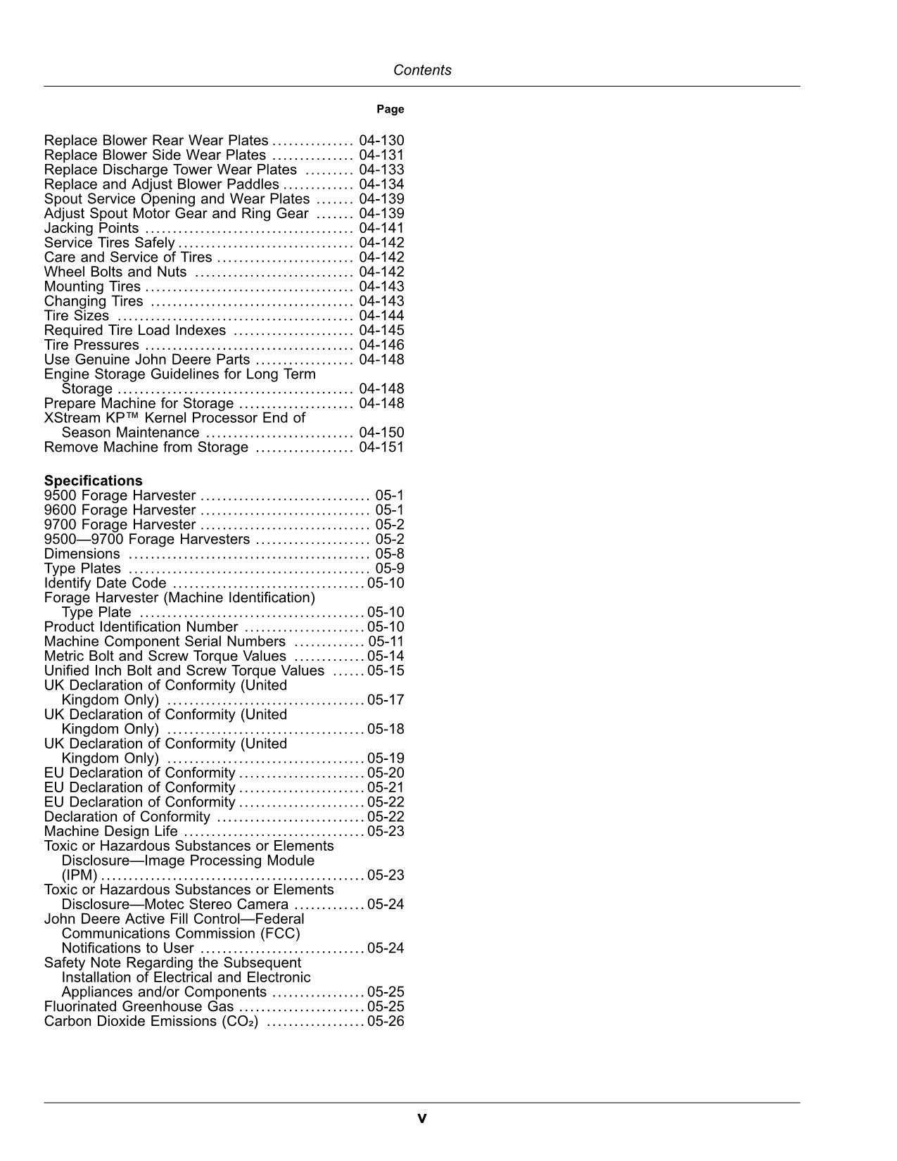 JOHN DEERE 9500 9600 HARVESTER OPERATORS MANUAL