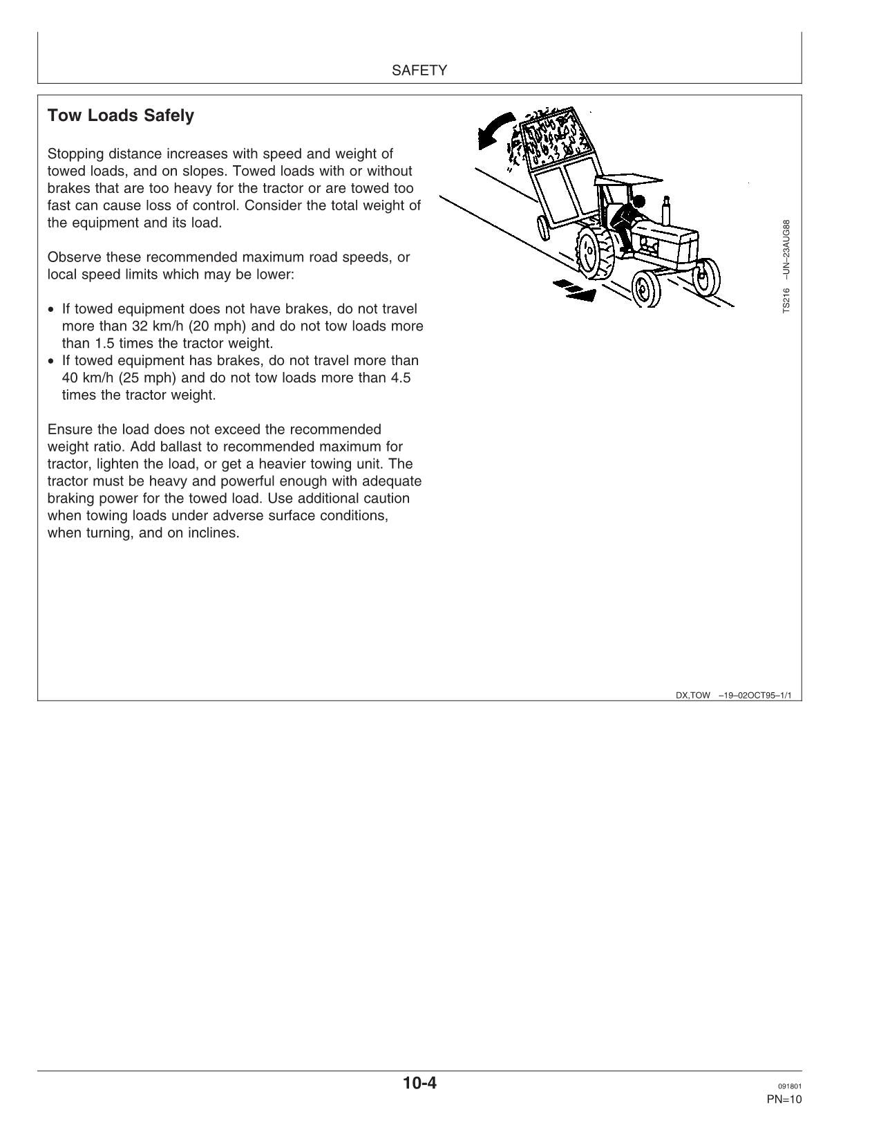 JOHN DEERE KERNEL,3950,3970 HARVESTER OPERATORS MANUAL