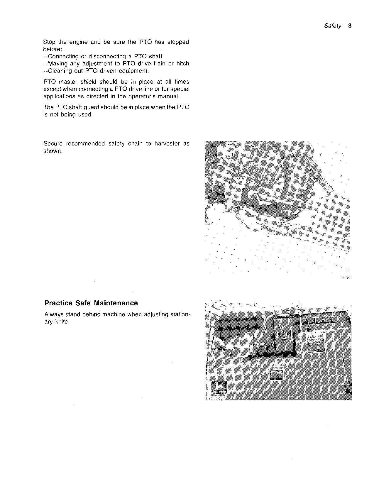 JOHN DEERE 3940 3960 HARVESTER OPERATORS MANUAL