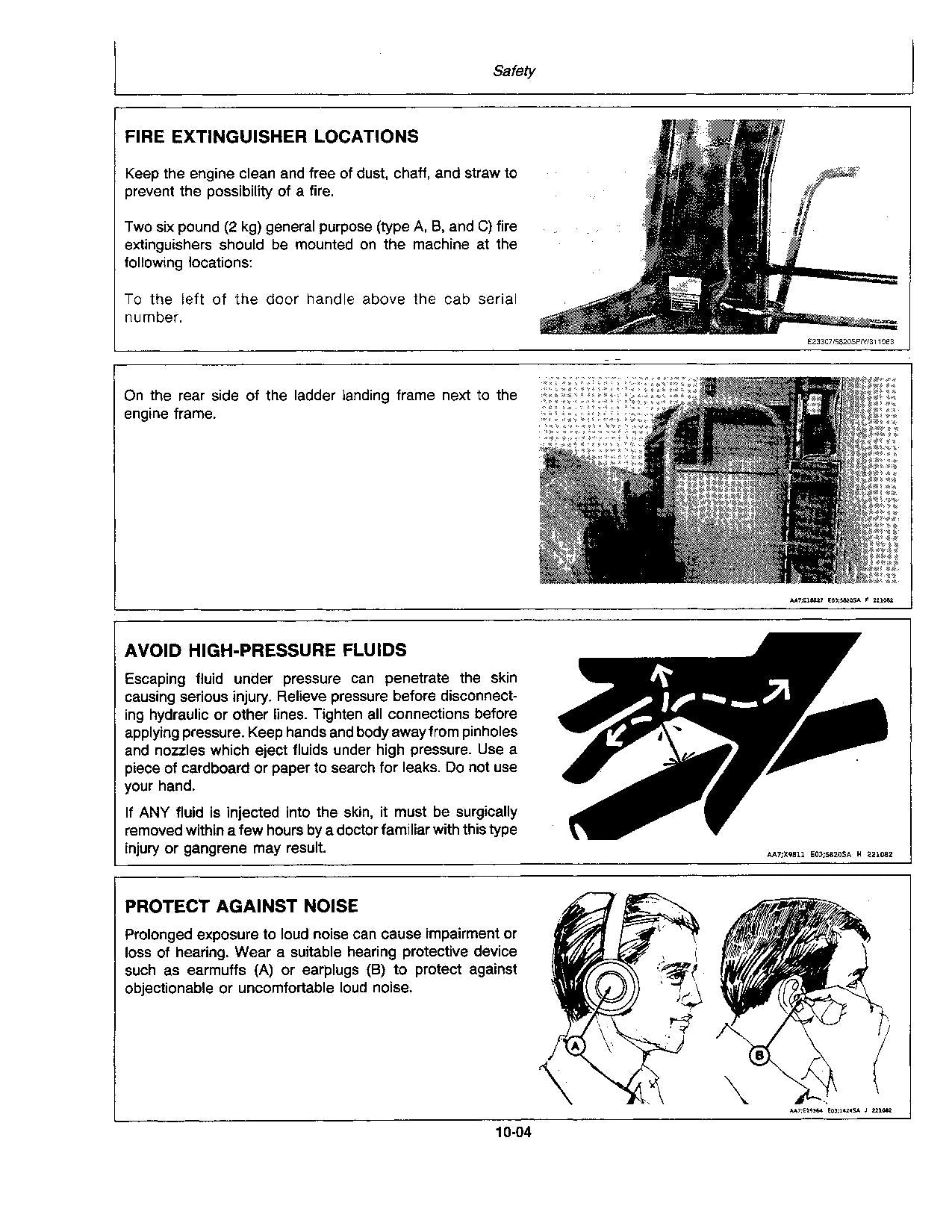 JOHN DEERE 5720 5820 HARVESTER OPERATORS MANUAL #2