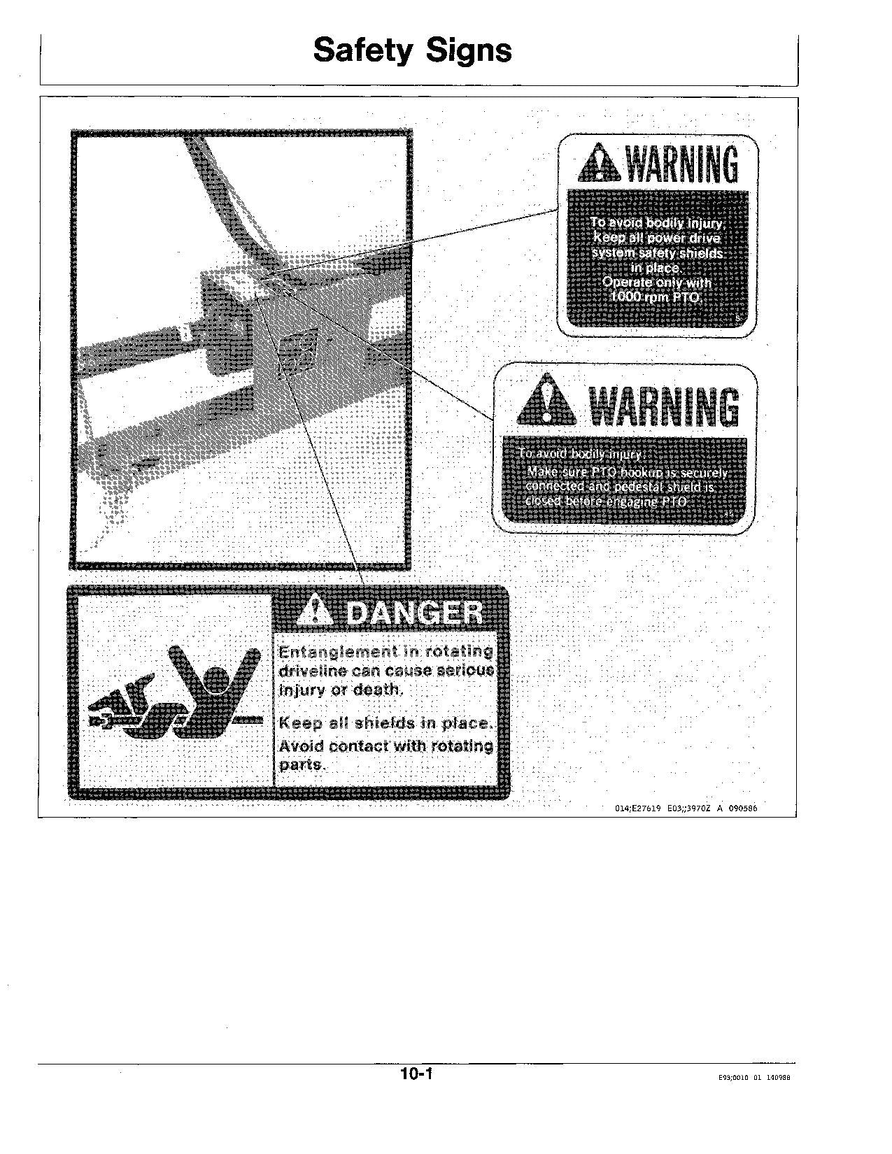 JOHN DEERE 3950 3970 HARVESTER OPERATORS MANUAL #1