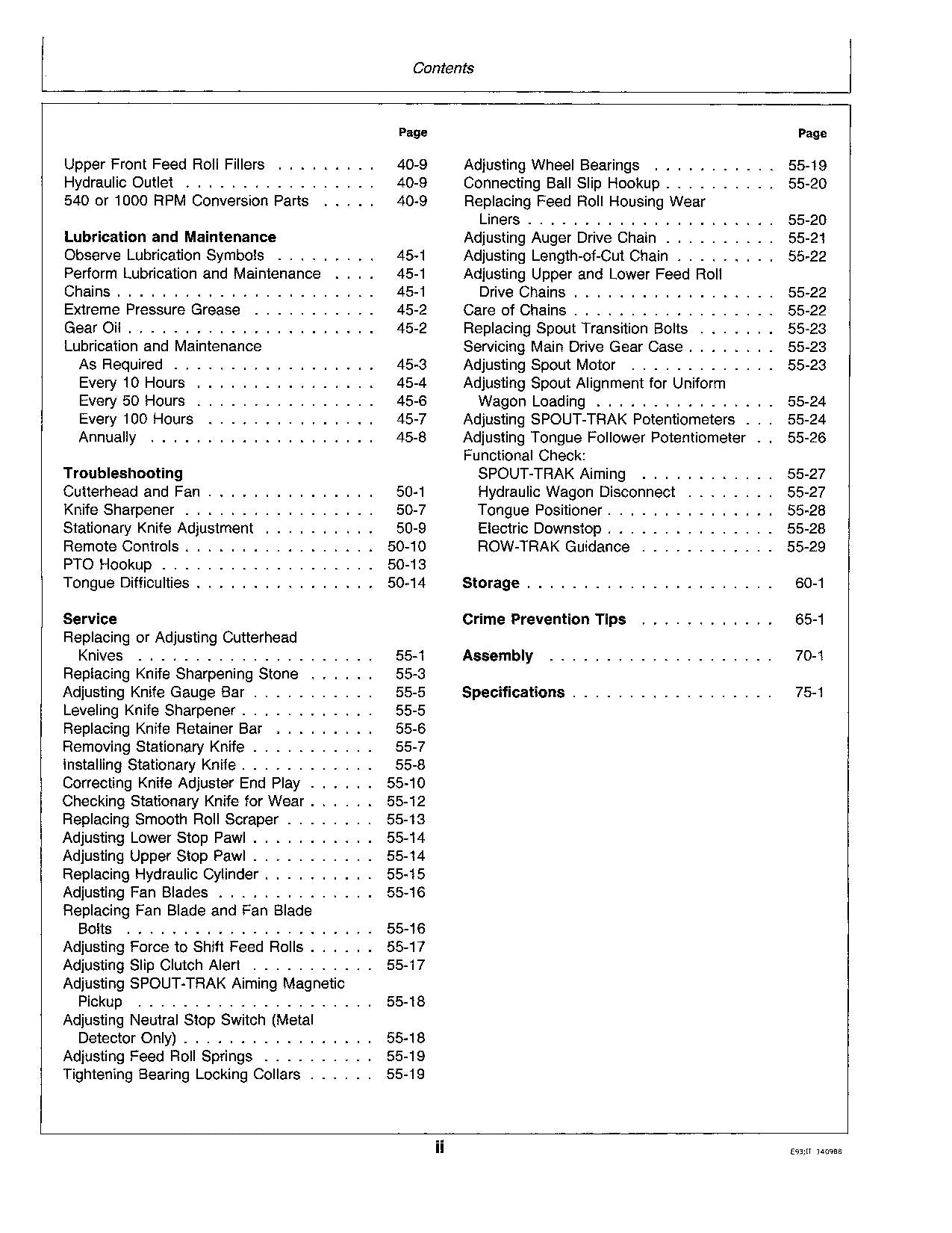 JOHN DEERE 3950 3970 HARVESTER OPERATORS MANUAL #1