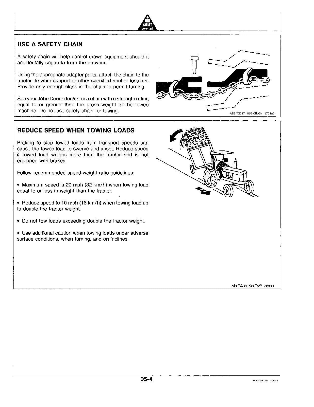 JOHN DEERE 3950 3970 HARVESTER OPERATORS MANUAL #1