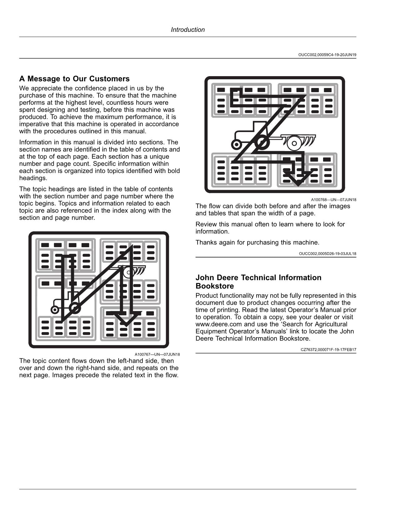 JOHN DEERE 8100 8200 8300 8400 8500 8600 9600 HARVESTER OPERATORS MANUAL #4