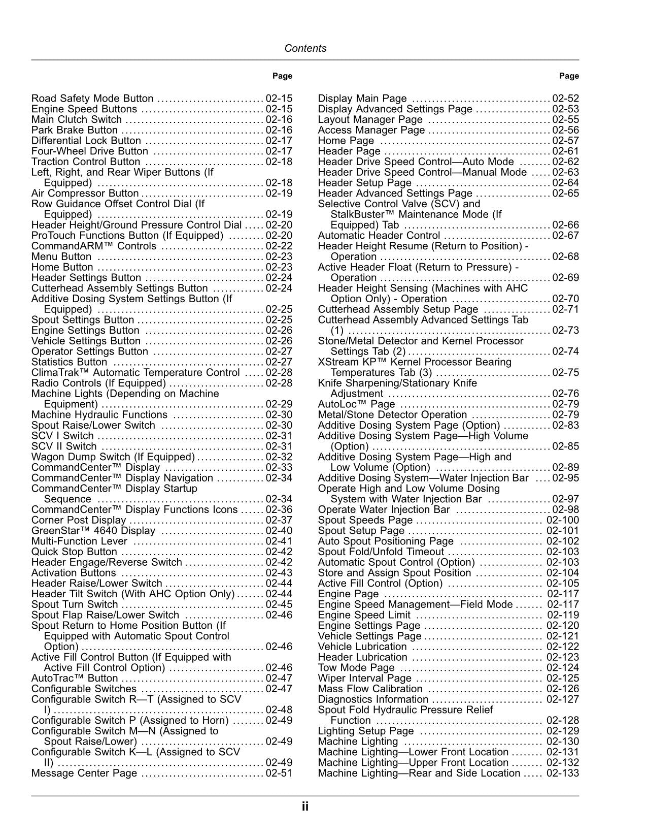 JOHN DEERE 9700 9800 9900 HARVESTER OPERATORS MANUAL #6