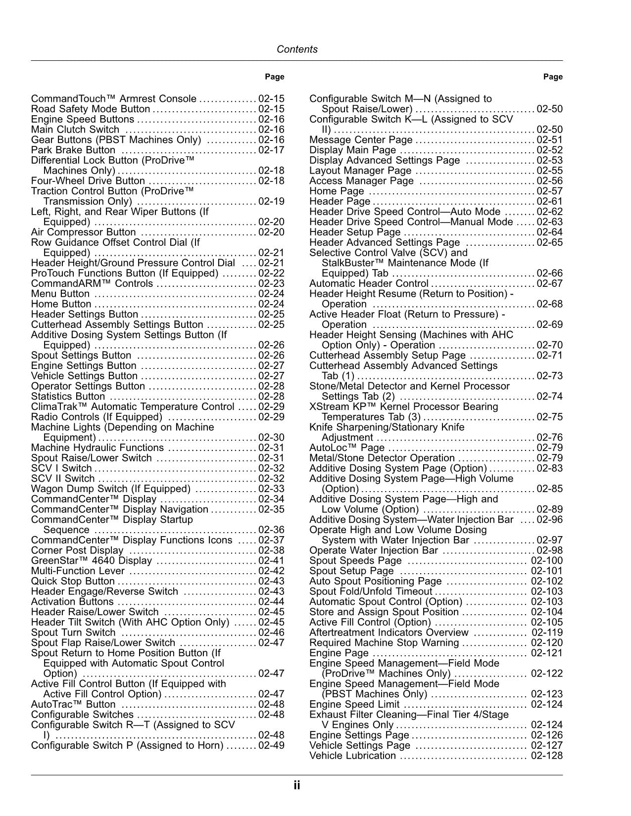 JOHN DEERE 8100 8200 8300 8400 8500 8600 9600 HARVESTER OPERATORS MANUAL #6