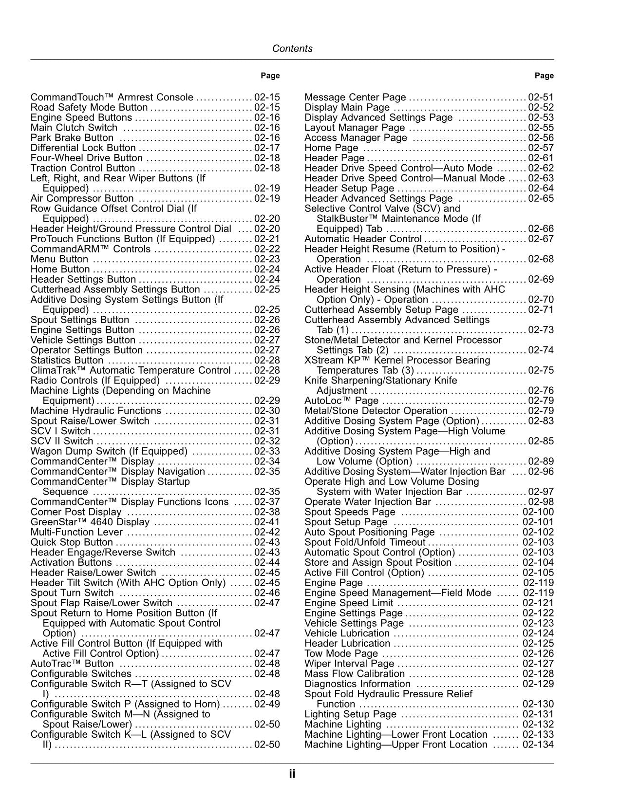 JOHN DEERE 9700 9800 9900 HARVESTER OPERATORS MANUAL #8