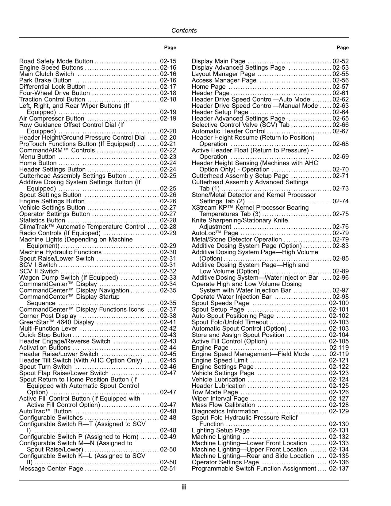 JOHN DEERE 9700 9800 9900 HARVESTER OPERATORS MANUAL #9