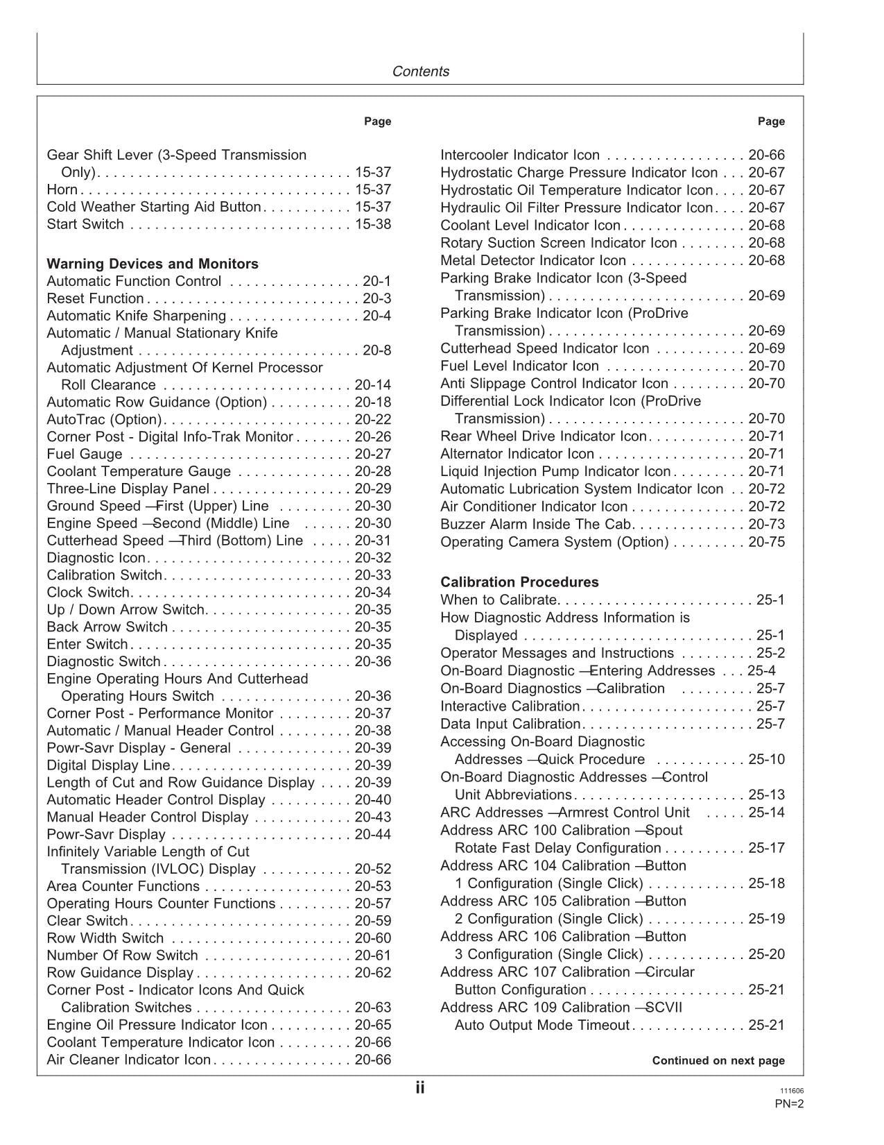 JOHN DEERE 7200 7300 7400 7500 7700 HARVESTER OPERATORS MANUAL 508669-