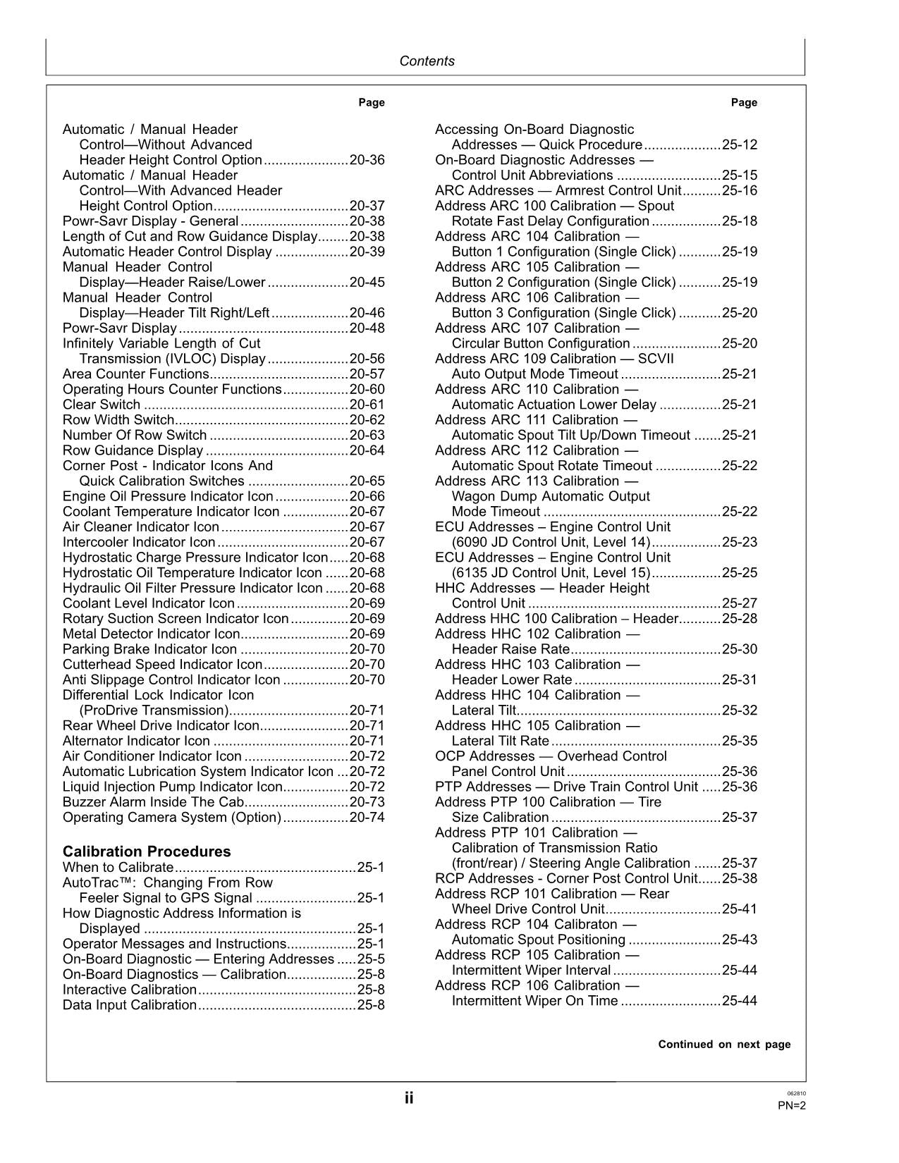 JOHN DEERE 7250 7350 7450 7550 7750 HARVESTER OPERATORS MANUAL #4