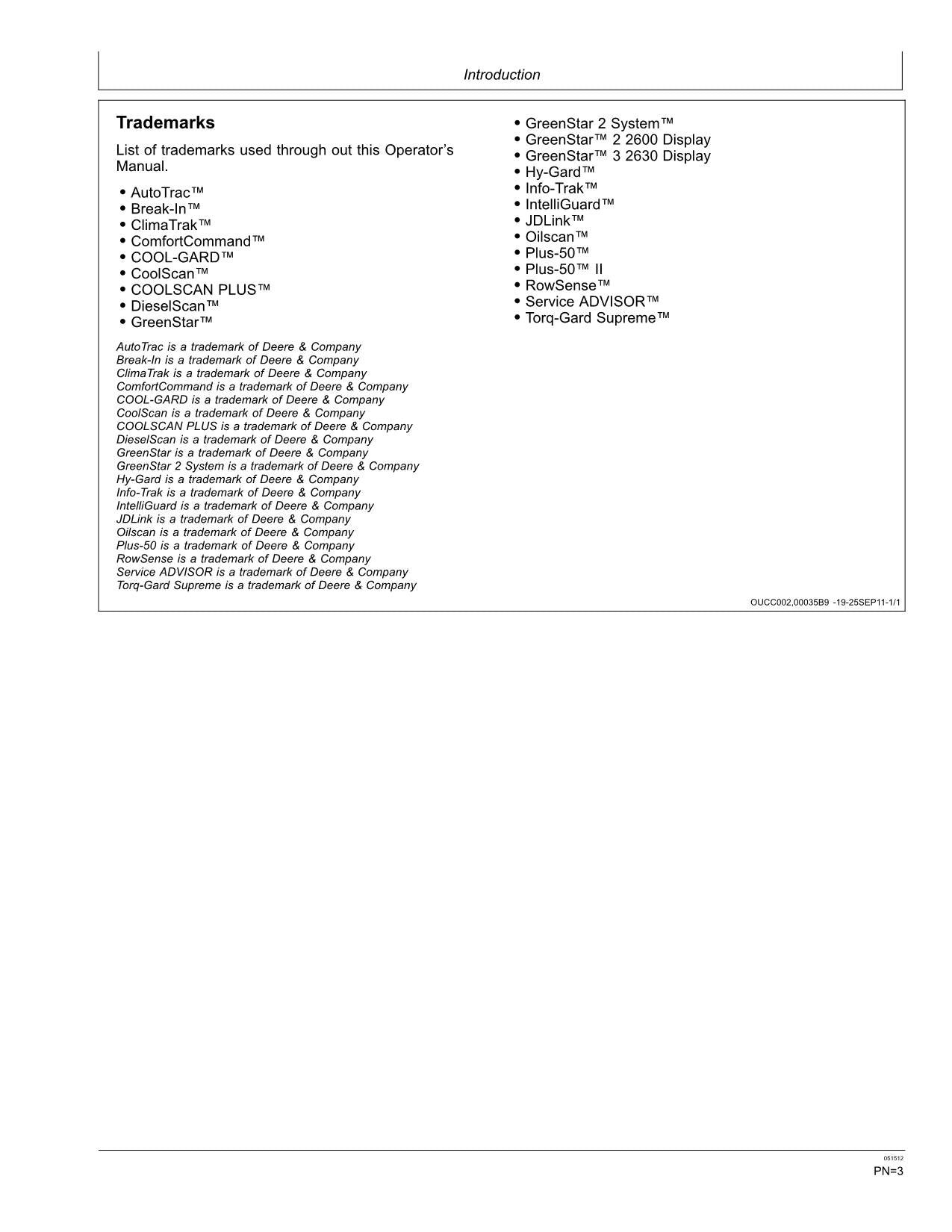 JOHN DEERE 7950 HARVESTER OPERATORS MANUAL #2