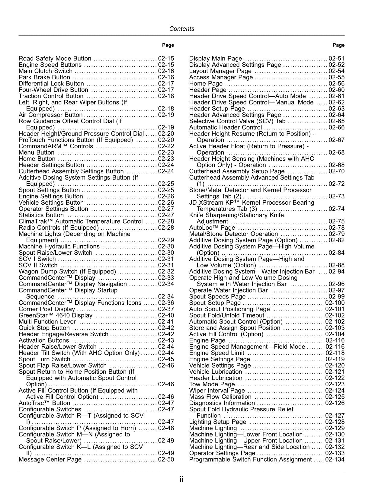 JOHN DEERE 9700 9800 9900 HARVESTER OPERATORS MANUAL #10