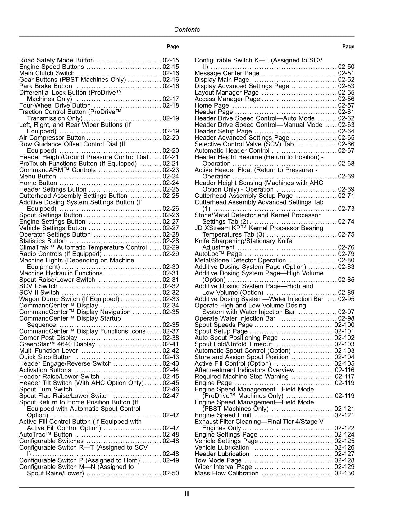 JOHN DEERE 8100 8200 8300 8600 8400 8500 9600  HARVESTER OPERATORS MANUAL