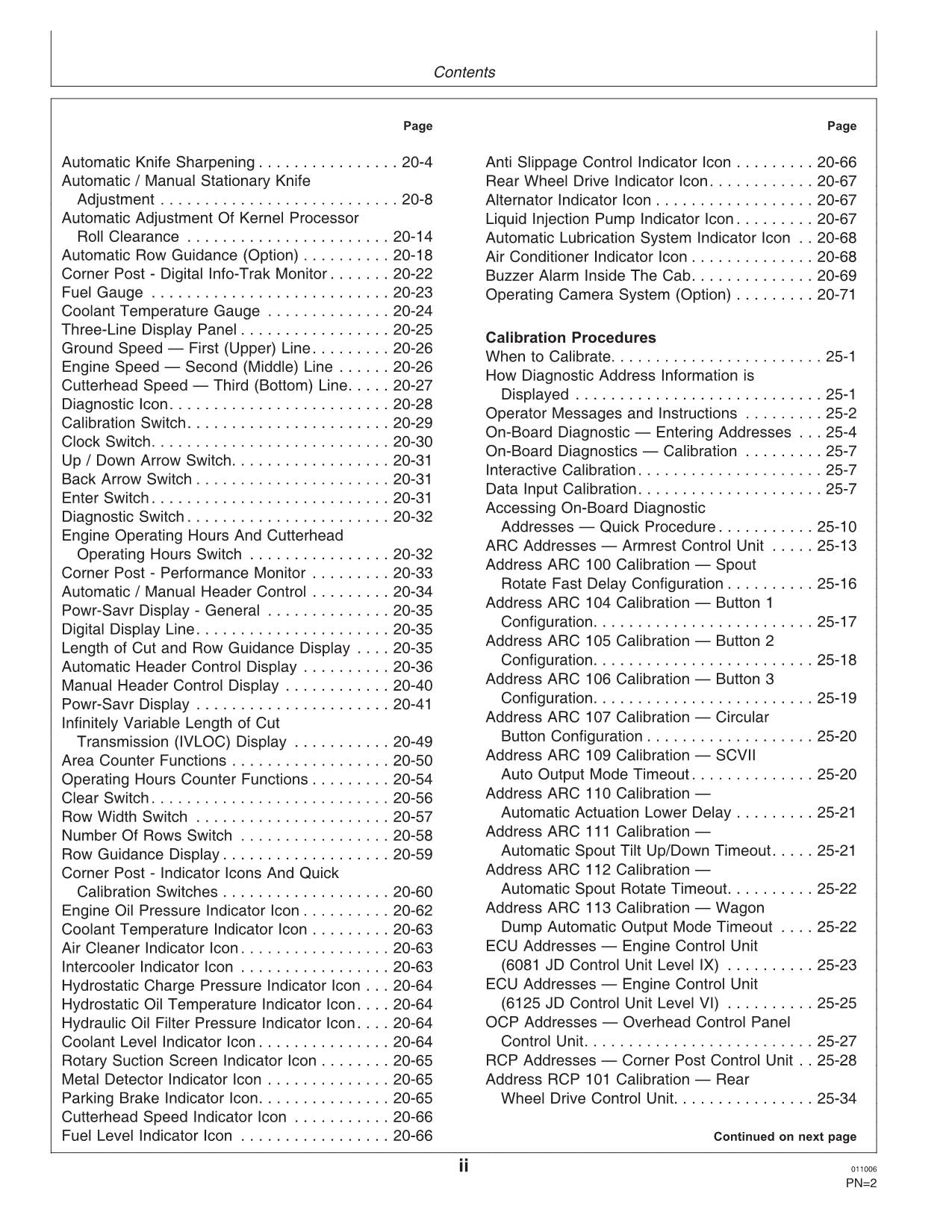 JOHN DEERE 7200 7300 7400 7500 7700 7800 HARVESTER OPERATORS MANUAL #1