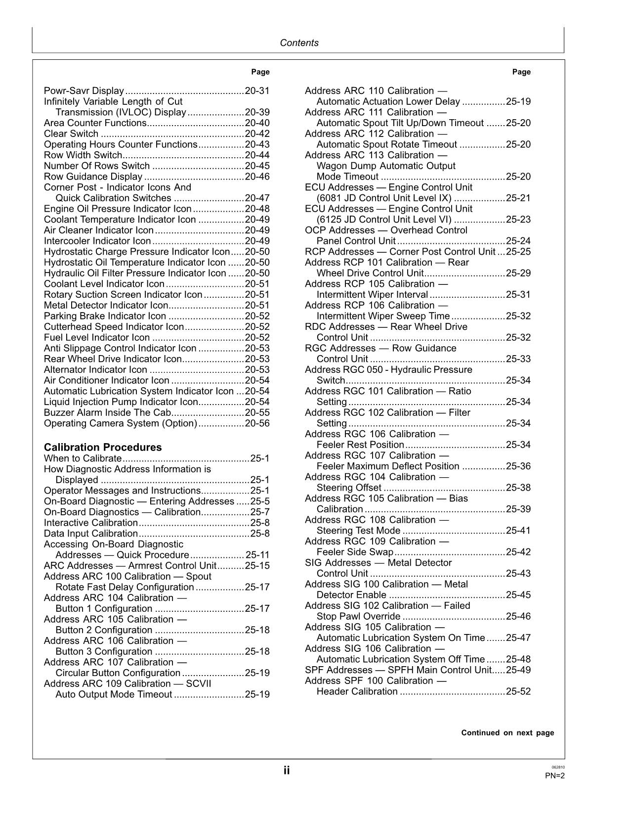 JOHN DEERE 7200 7300 7400 7500 7700 7800 HARVESTER OPERATORS MANUAL #4