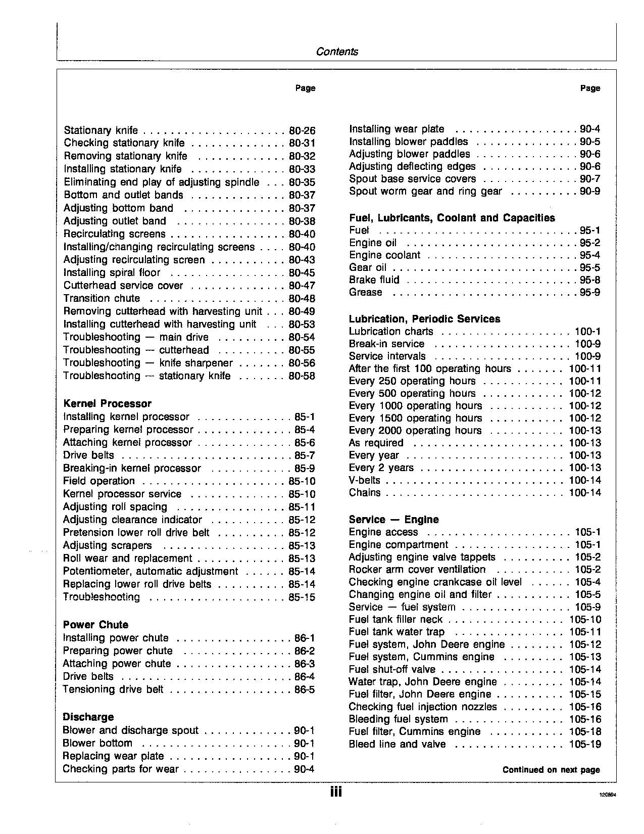 JOHN DEERE 6610 6710 6810 6910 HARVESTER OPERATORS MANUAL #2