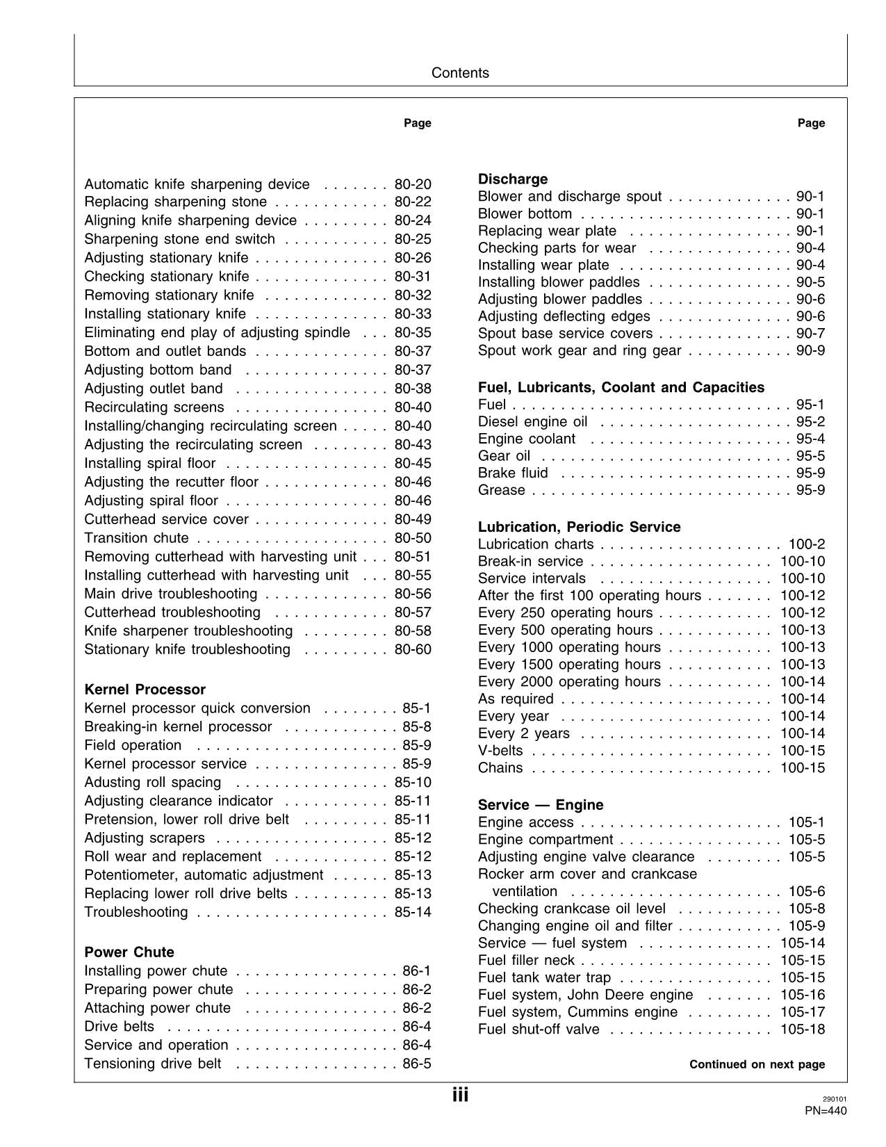 JOHN DEERE 6610 6710 6810 6910 HARVESTER OPERATORS MANUAL #6