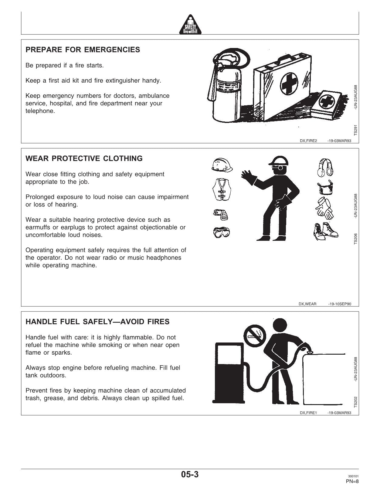 JOHN DEERE 6650 6750 6850 6950 HARVESTER OPERATORS MANUAL #4