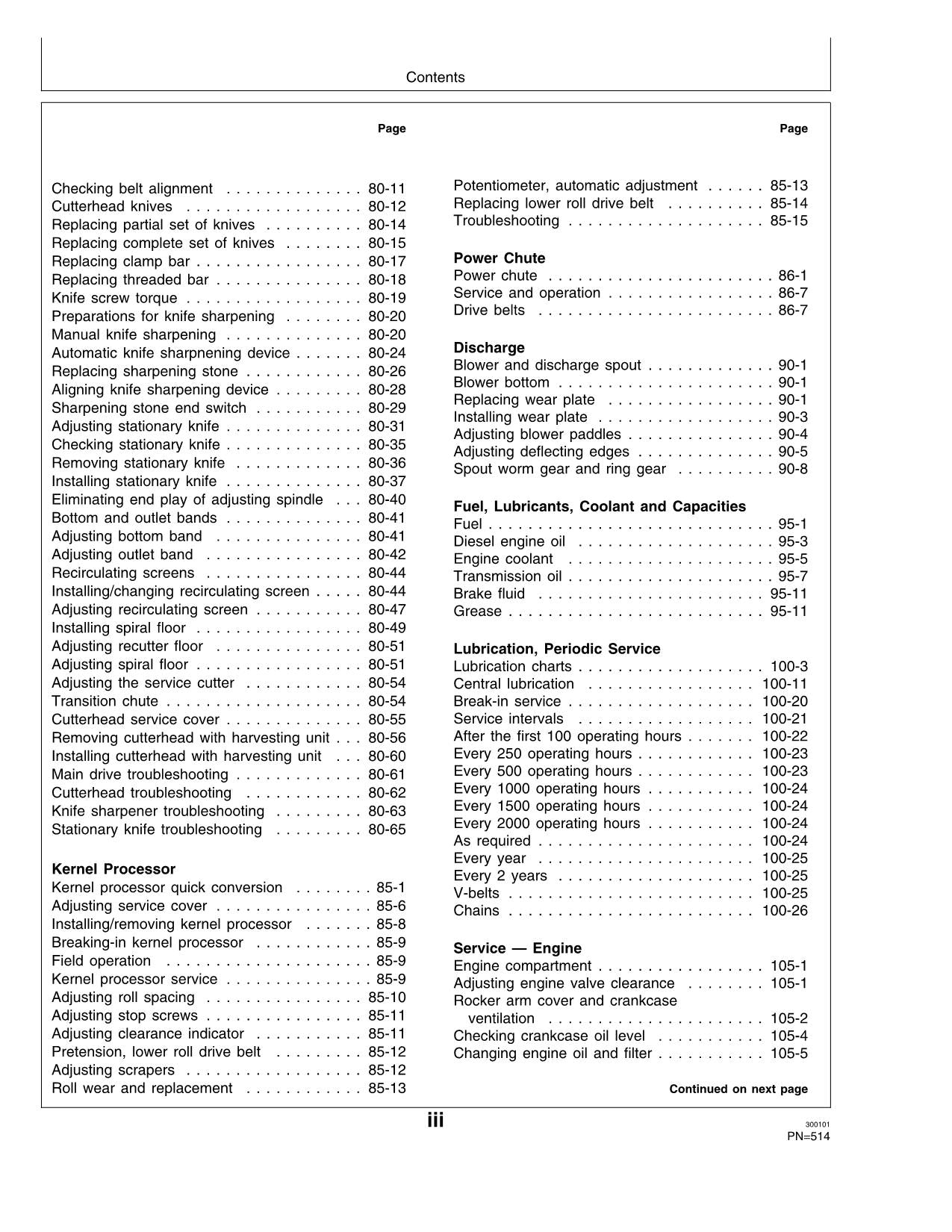 JOHN DEERE 6650 6750 6850 6950 HARVESTER OPERATORS MANUAL #6