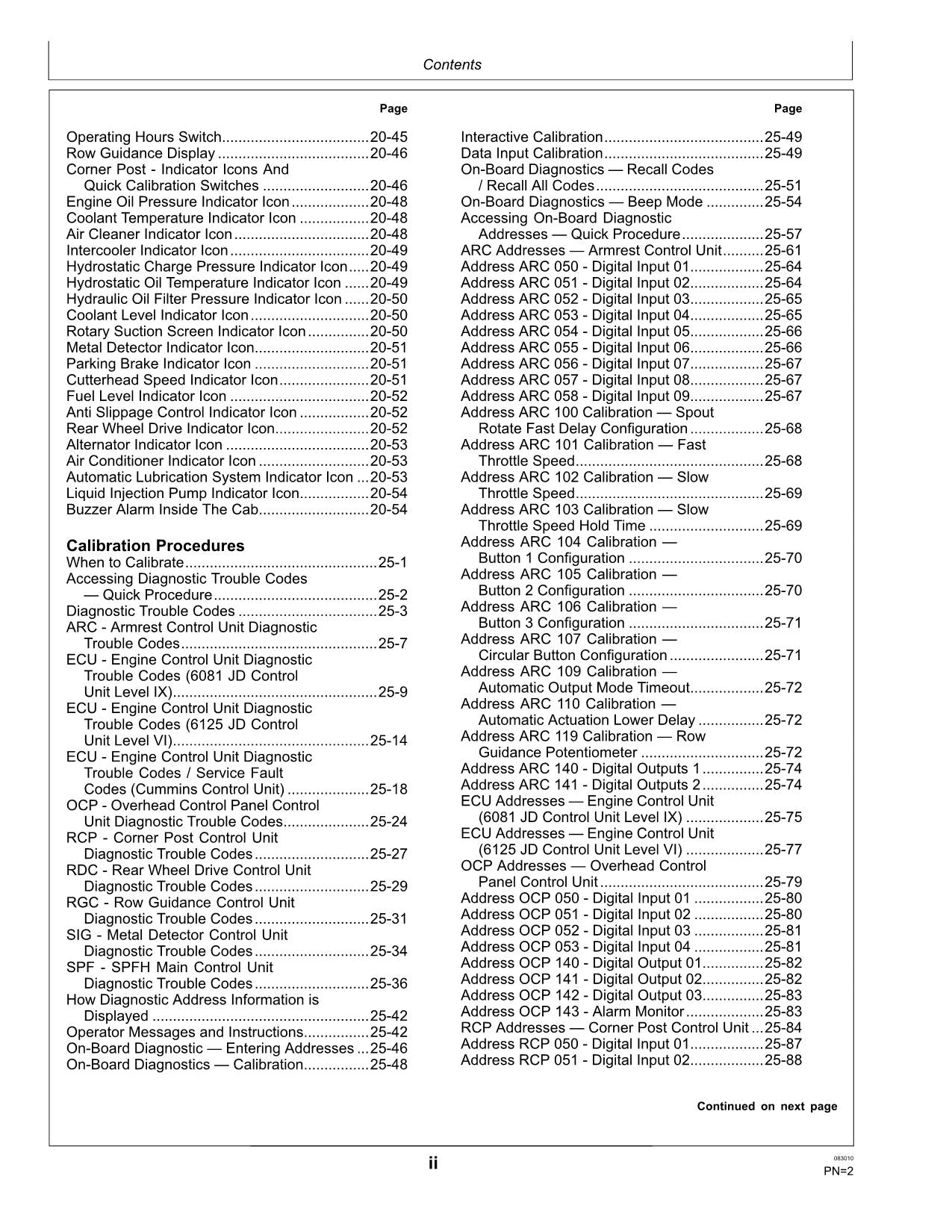 JOHN DEERE 7200 7300 7400 7500 7700 7800 MÄHDRESCHER - BEDIENUNGSANLEITUNG #3