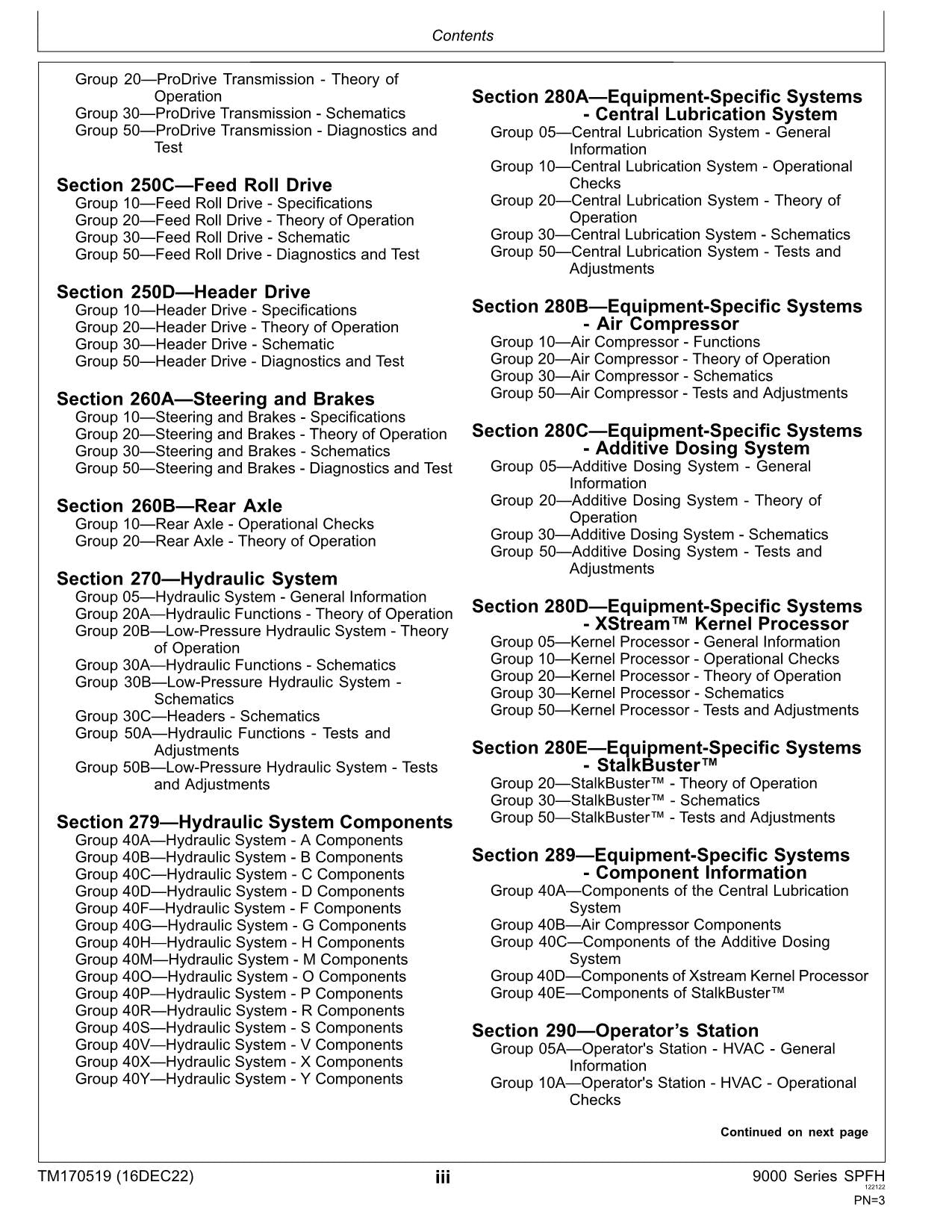 JOHN DEERE 9500 9600 9700 HARVESTER DIAGNOSTIC SERVICE MANUAL