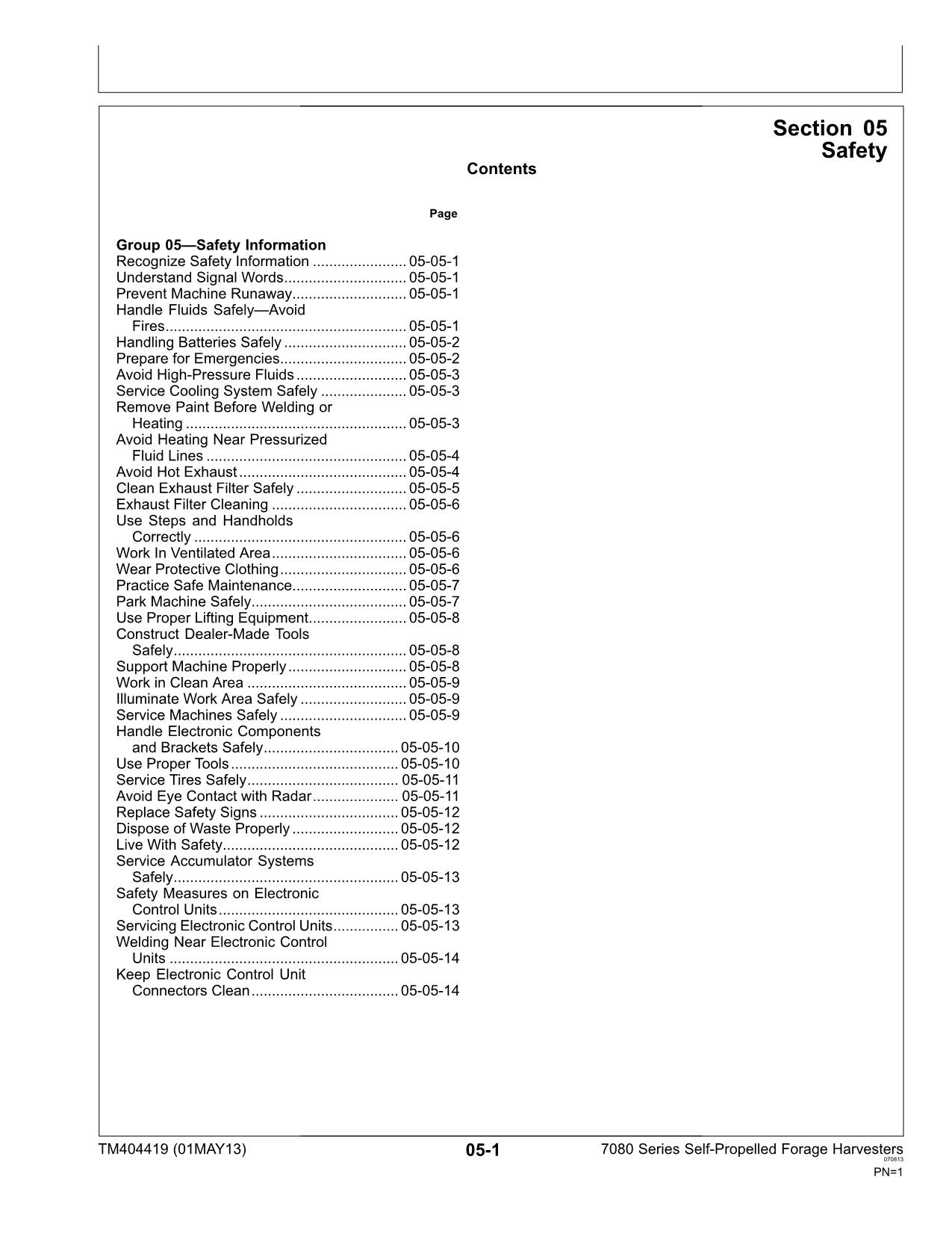 JOHN DEERE 7180 7280 7380 7480 7580 7780 HARVESTER REPAIR SERVICE MANUAL