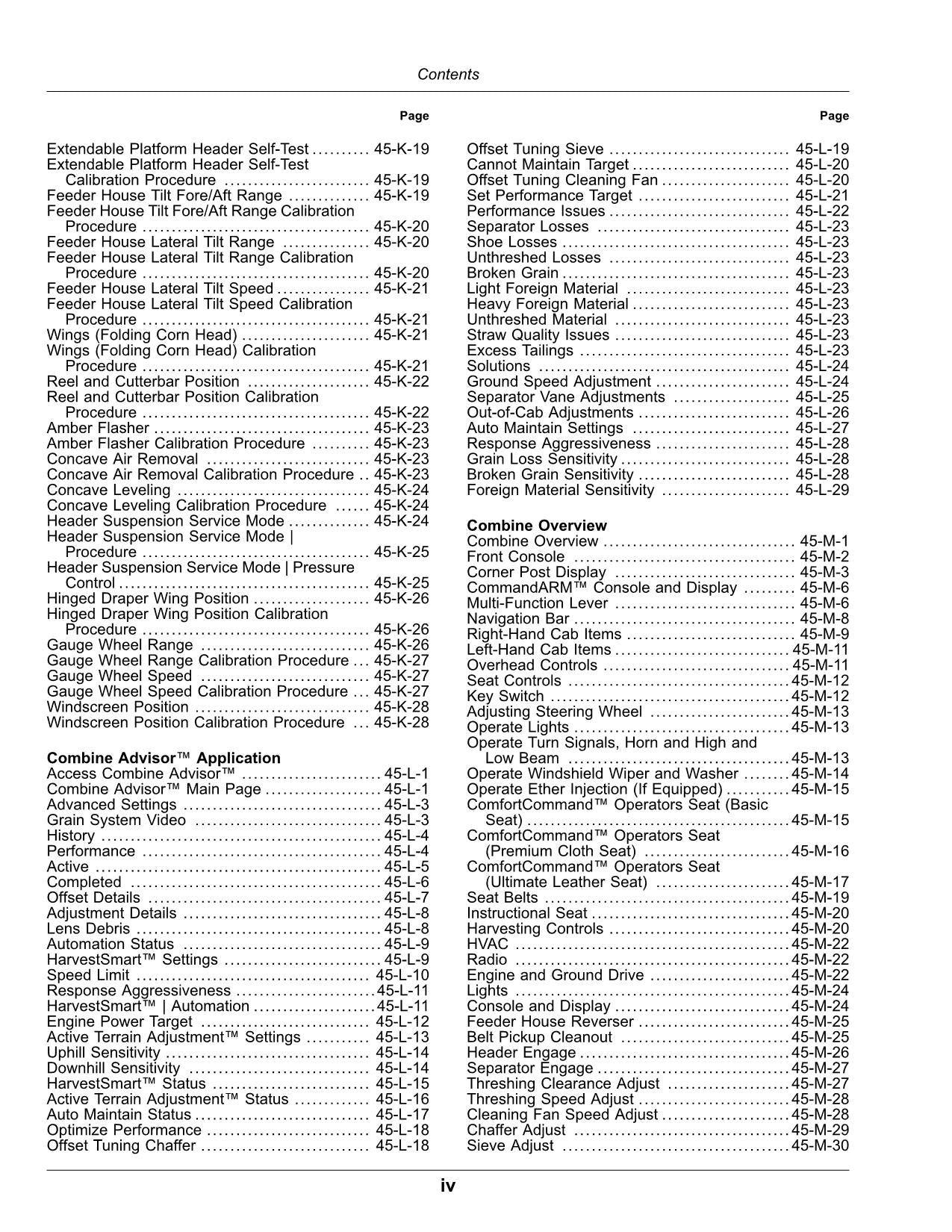 JOHN DEERE S760 S770 S780 S785 S790 MÄHDRESCHER-BETRIEBSHANDBUCH Nr. 1