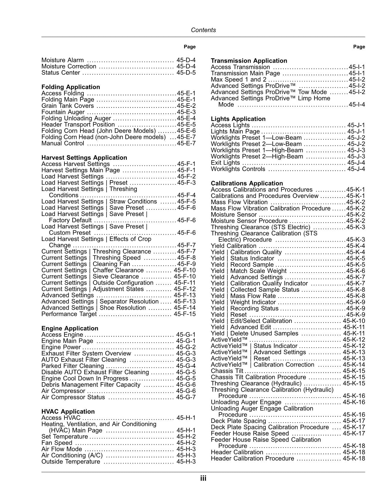 JOHN DEERE S760 S770 S780 S785 S790 COMBINE OPERATOR MANUAL #1