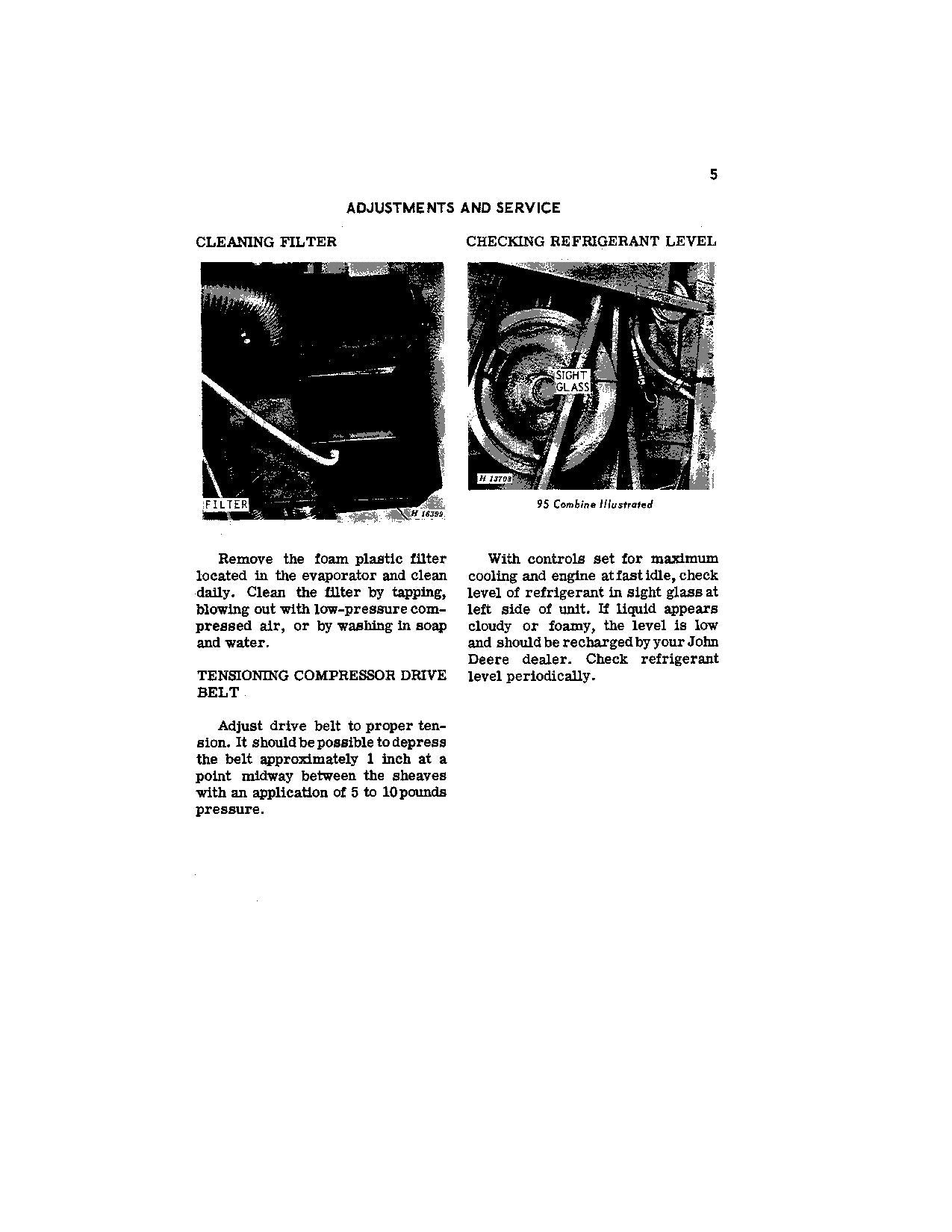 JOHN DEERE 95 105 55 MÄHDRESCHER-BETRIEBSHANDBUCH