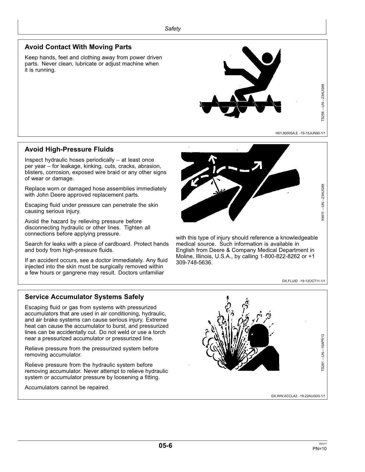 JOHN DEERE S670 S680 S690 S770 S780 S790 Combines COMBINE OPERATOR MANUAL