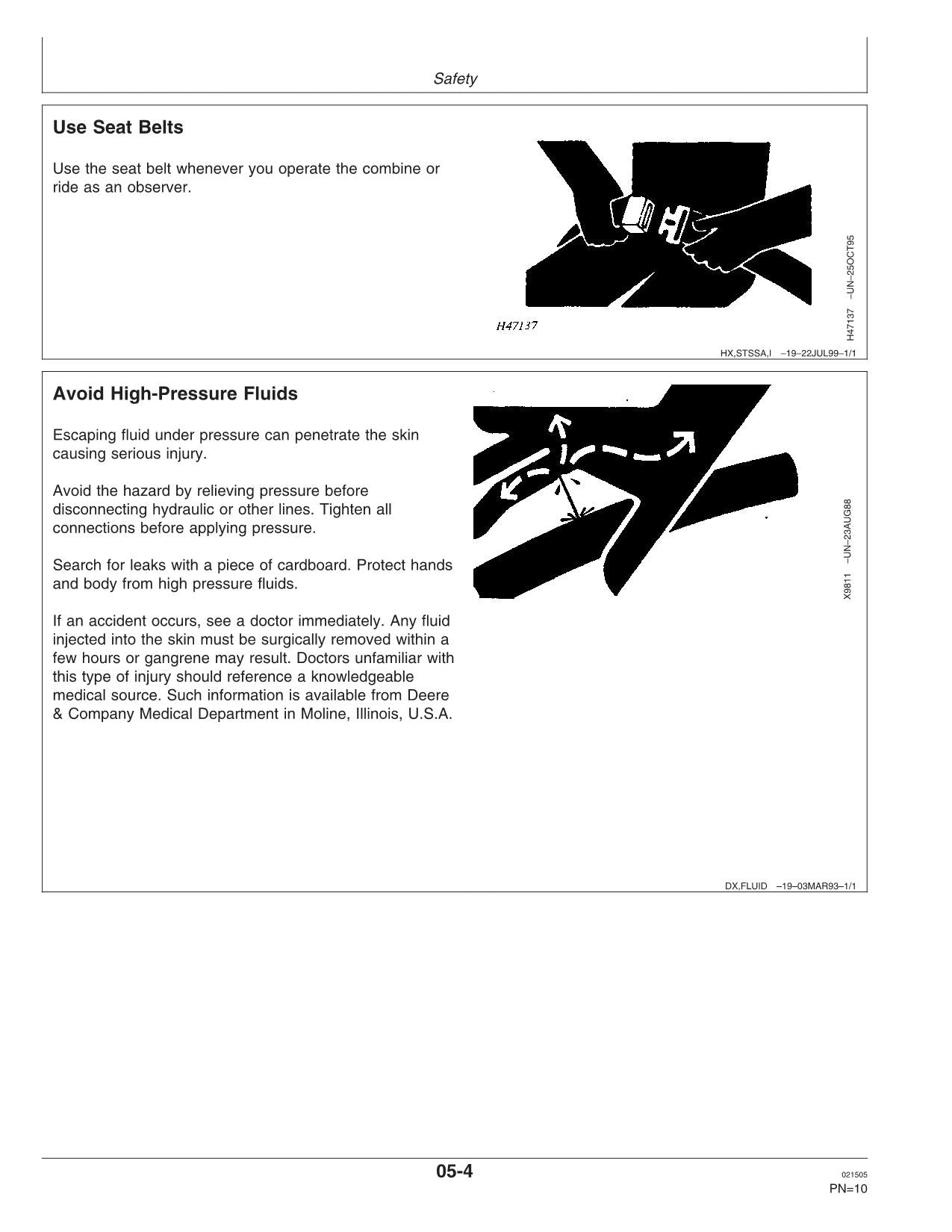 JOHN DEERE GREENSTAR COMBINE HARVEST MONITOR SYSTEM COMBINE OPERATOR MANUAL